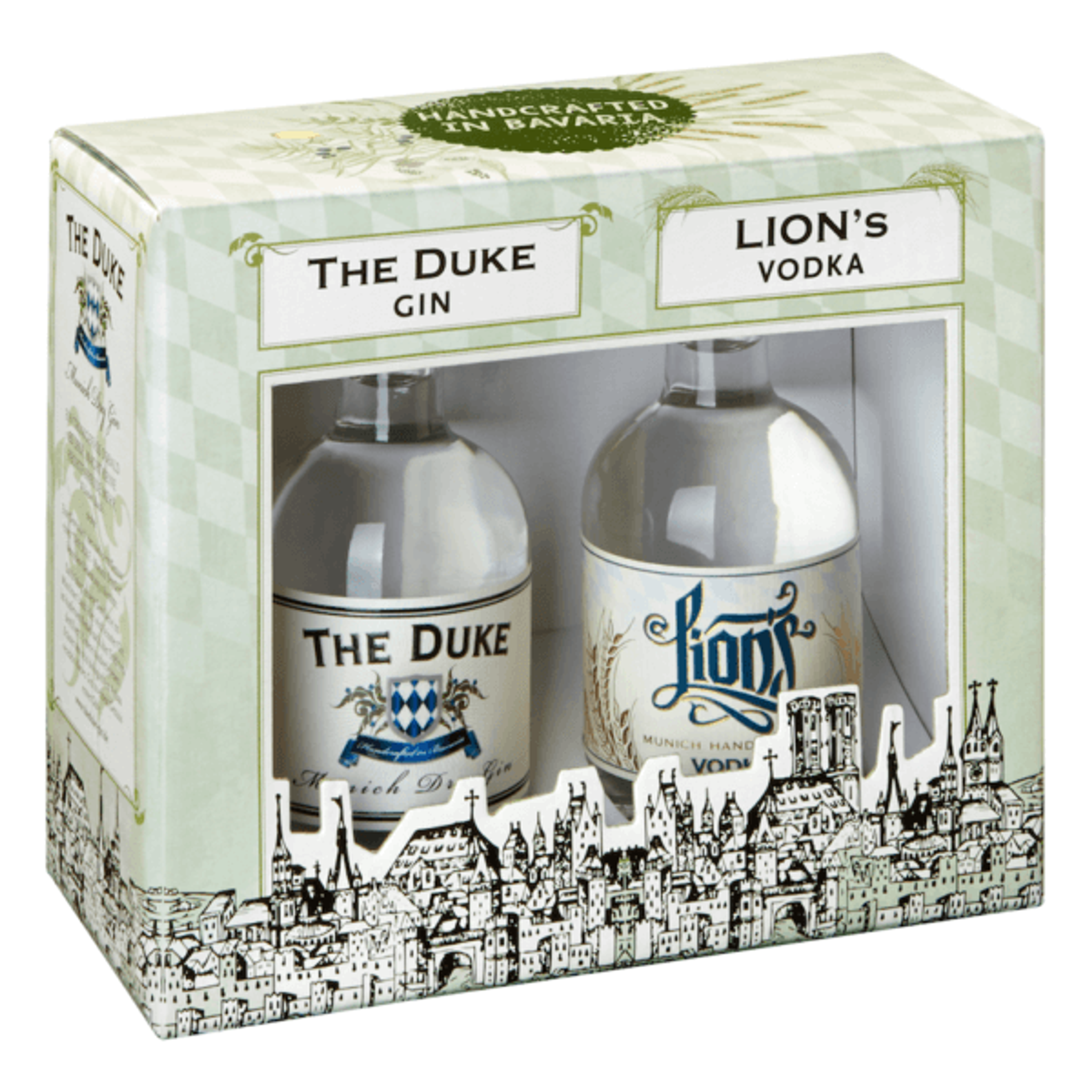 The Duke Gin & Vodka gift set 2x0.1l, alc. 42+45 Vol.-%