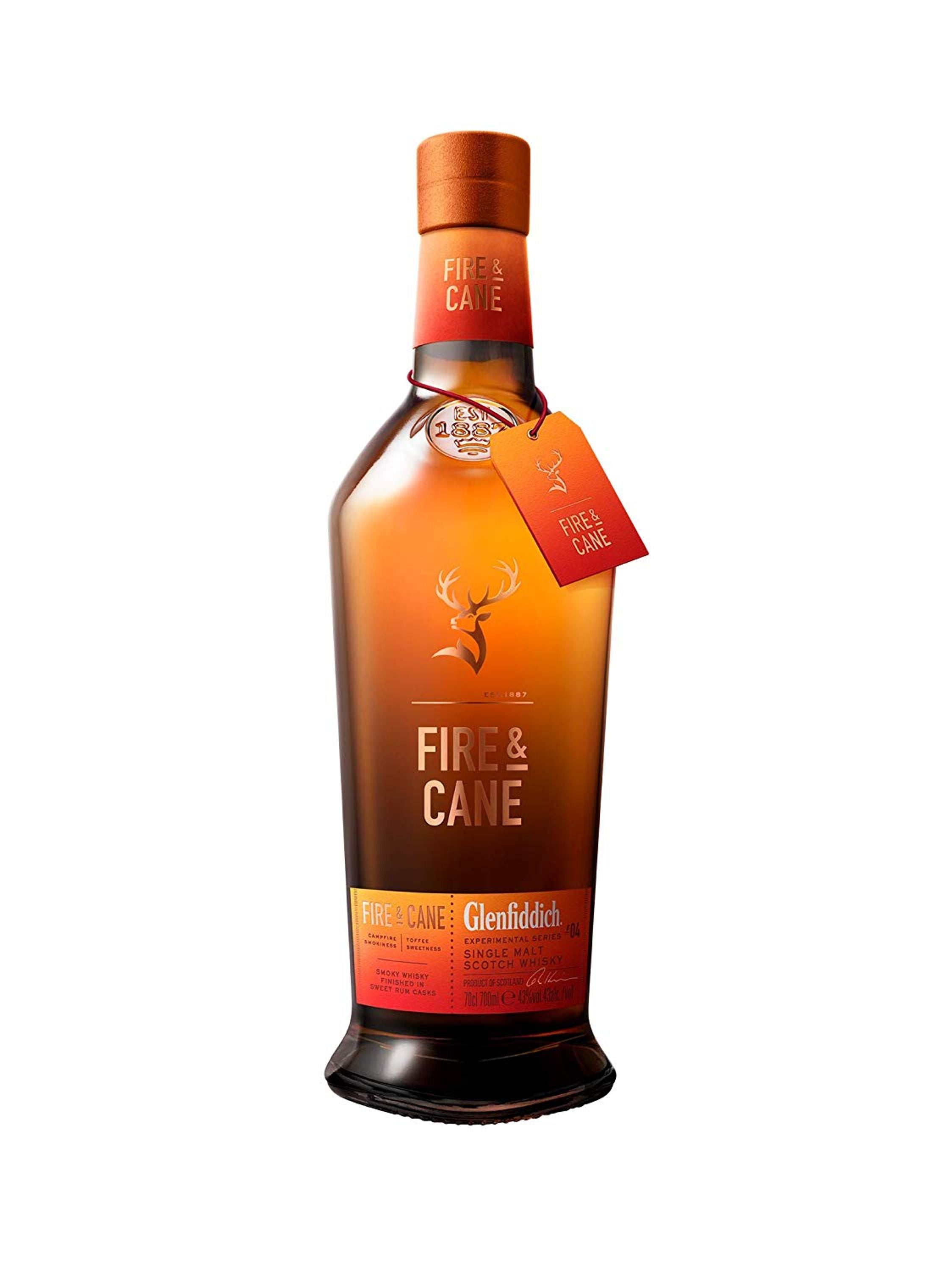 Glenfiddich Fire & Cane 0.7l, alc. 43 Vol.-%