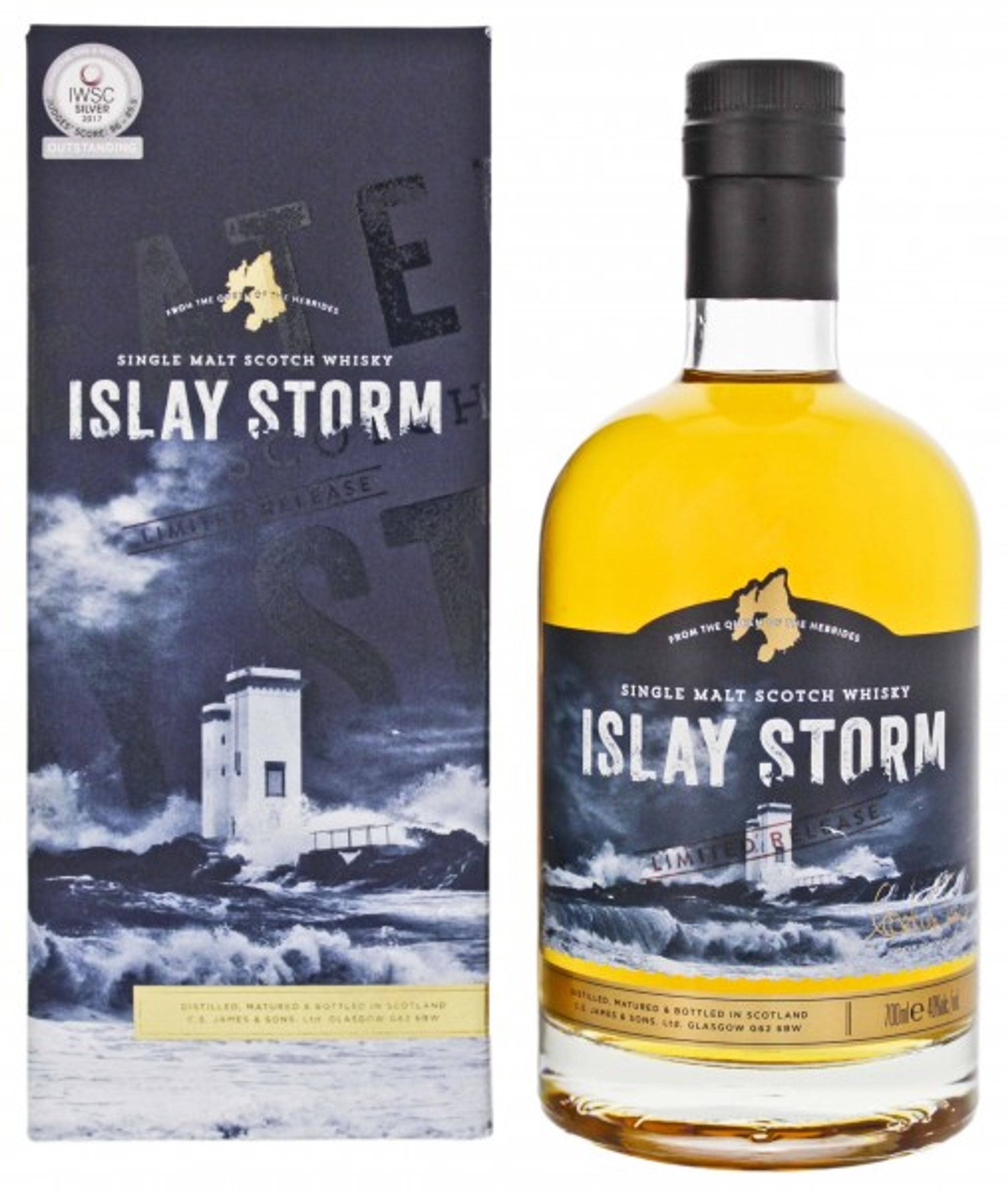 Islay Storm Single Malt Scotch Whisky 0,7l, alc. 40 Vol.-%