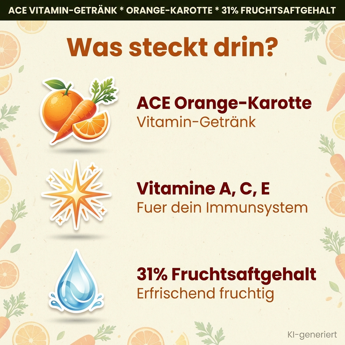 kuhns saft ace ingredients 2000