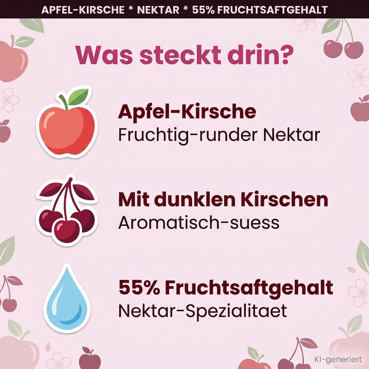 kuhns saft apfel kirsche ingredients 2000
