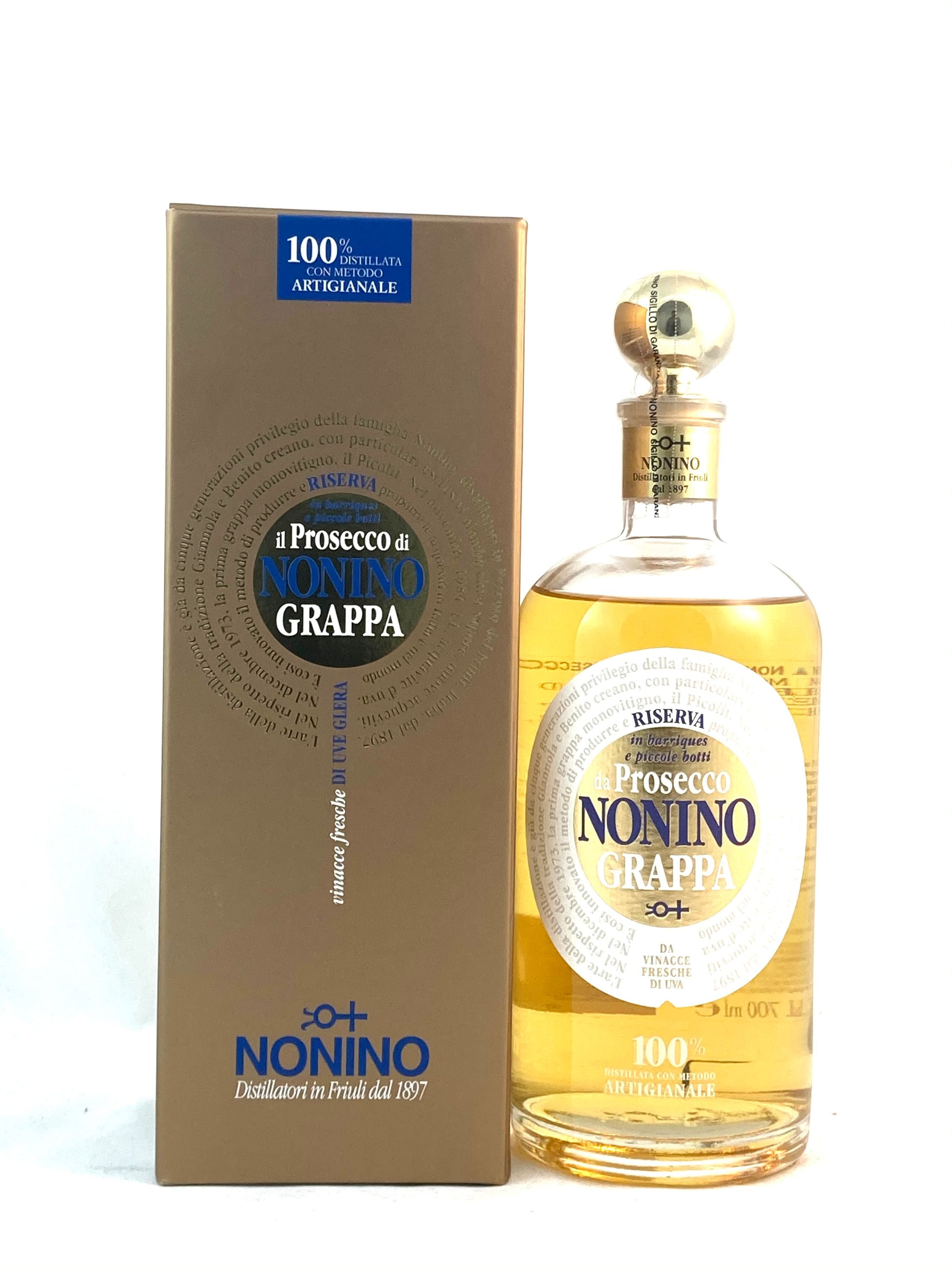 Nonino Grappa da Prosecco 0,7l, alk. 41 tilavuus-%