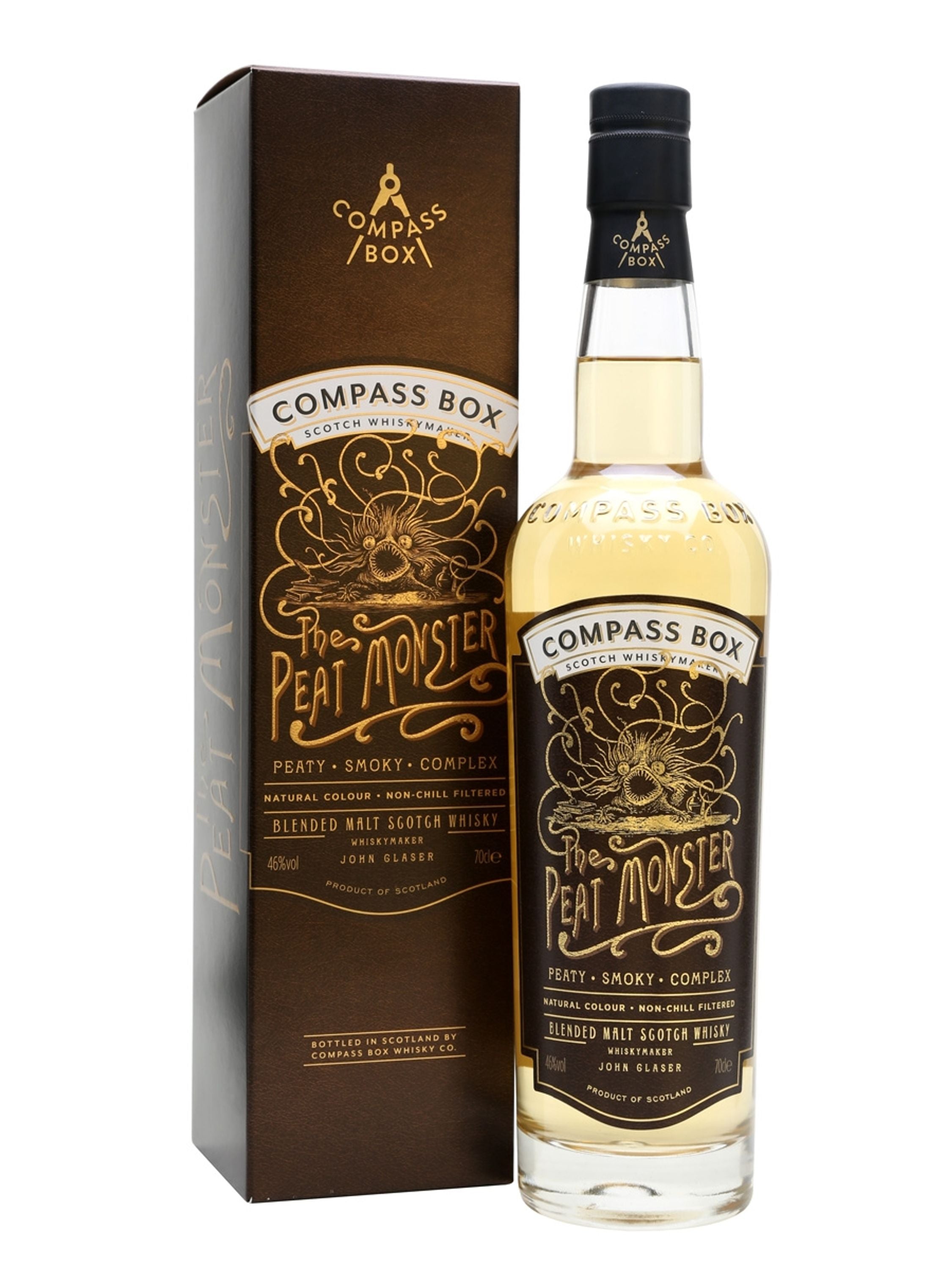 Compass Box Peat Monster Blended Malt Whisky 0,7 l, 46 % ABV