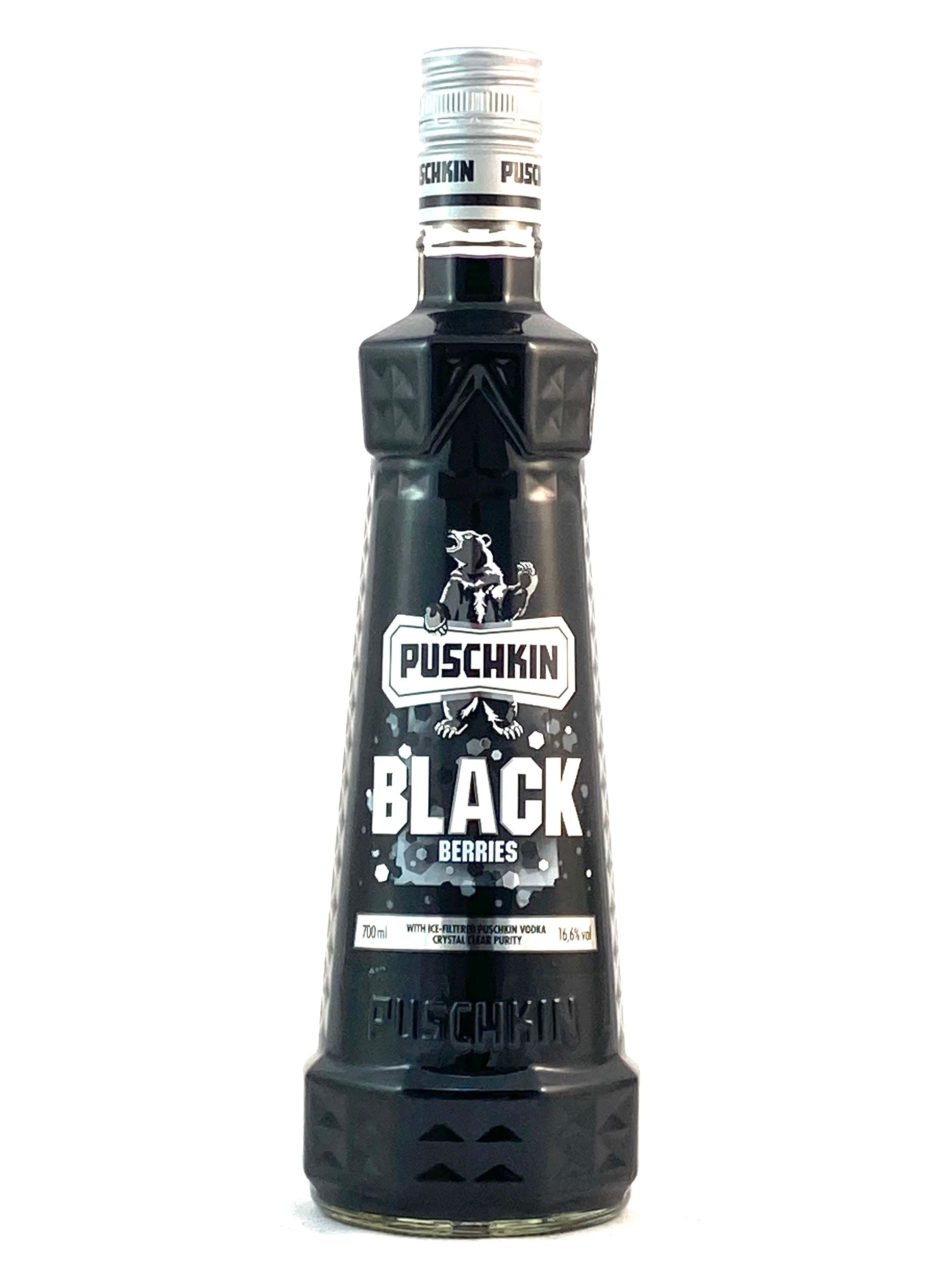 Puschkin Black Berries Wodka 0,7l, alk. 16,6 tilavuus-%