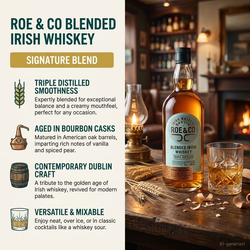 Roe & Co Signature Blend - Split-Feature-Grafik