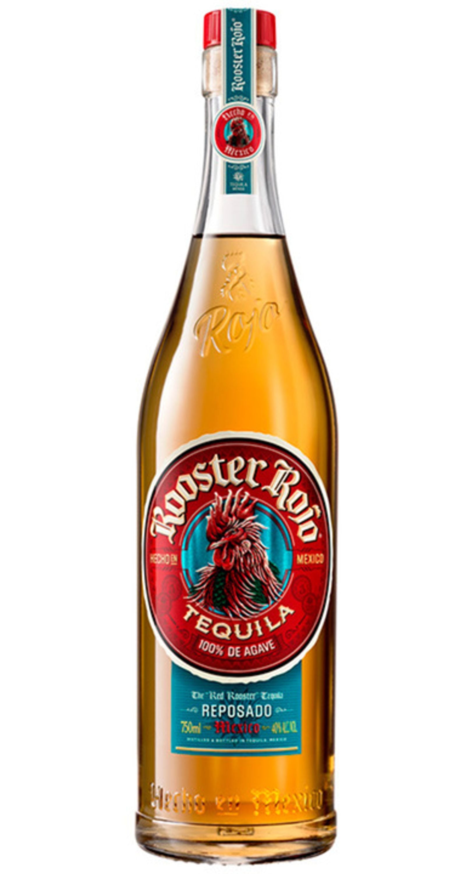 Rooster Rojo Reposado 0,7l, alc. 38 Vol.-%, Tequila Mexico