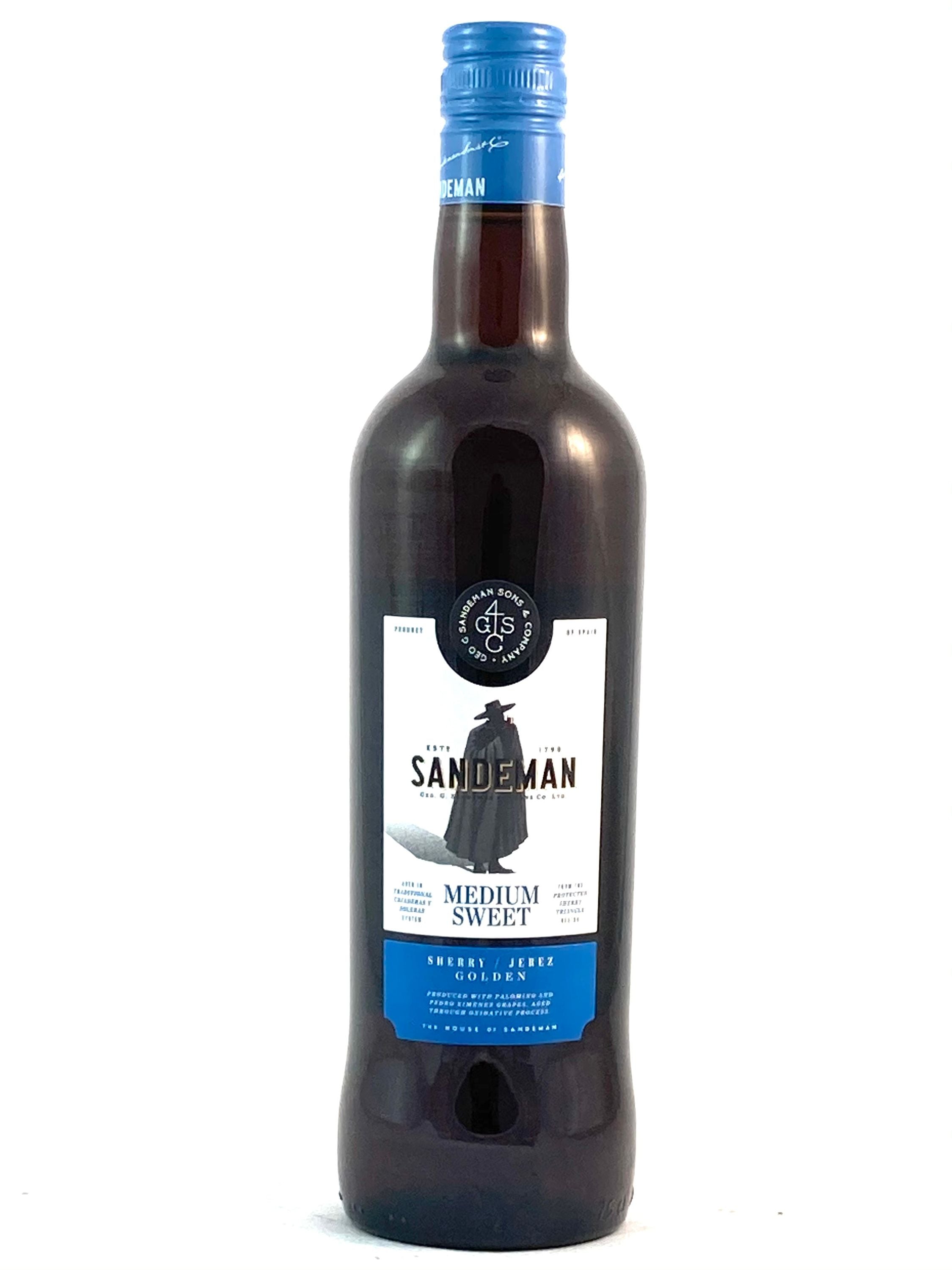 Sandeman Medium Sweet Sherry 0,75l alk. 15 til.-%, Sherry Spanien