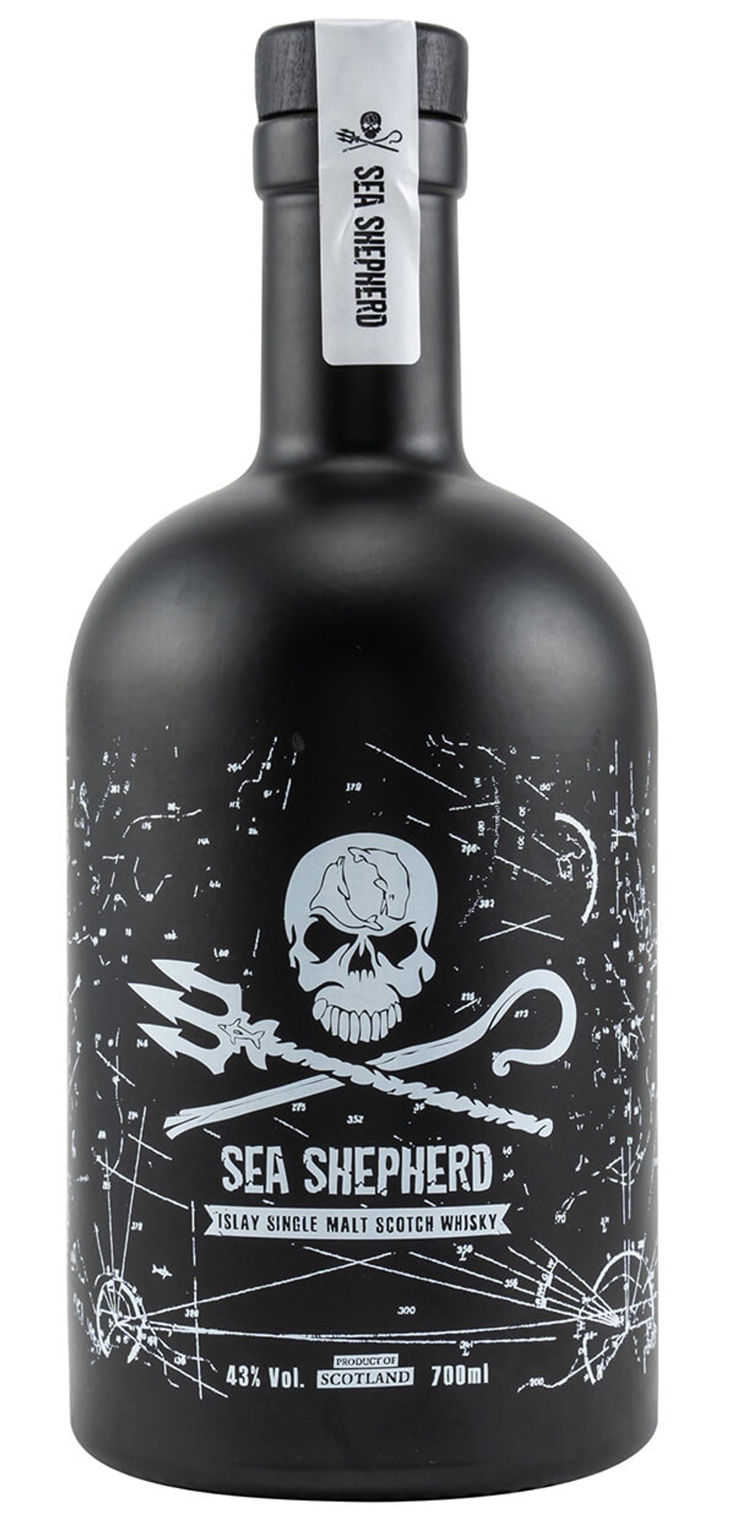 Sea Shepherd Islay Single Malt Scotch Whisky 0,7l, alk. 43 tilavuus-%