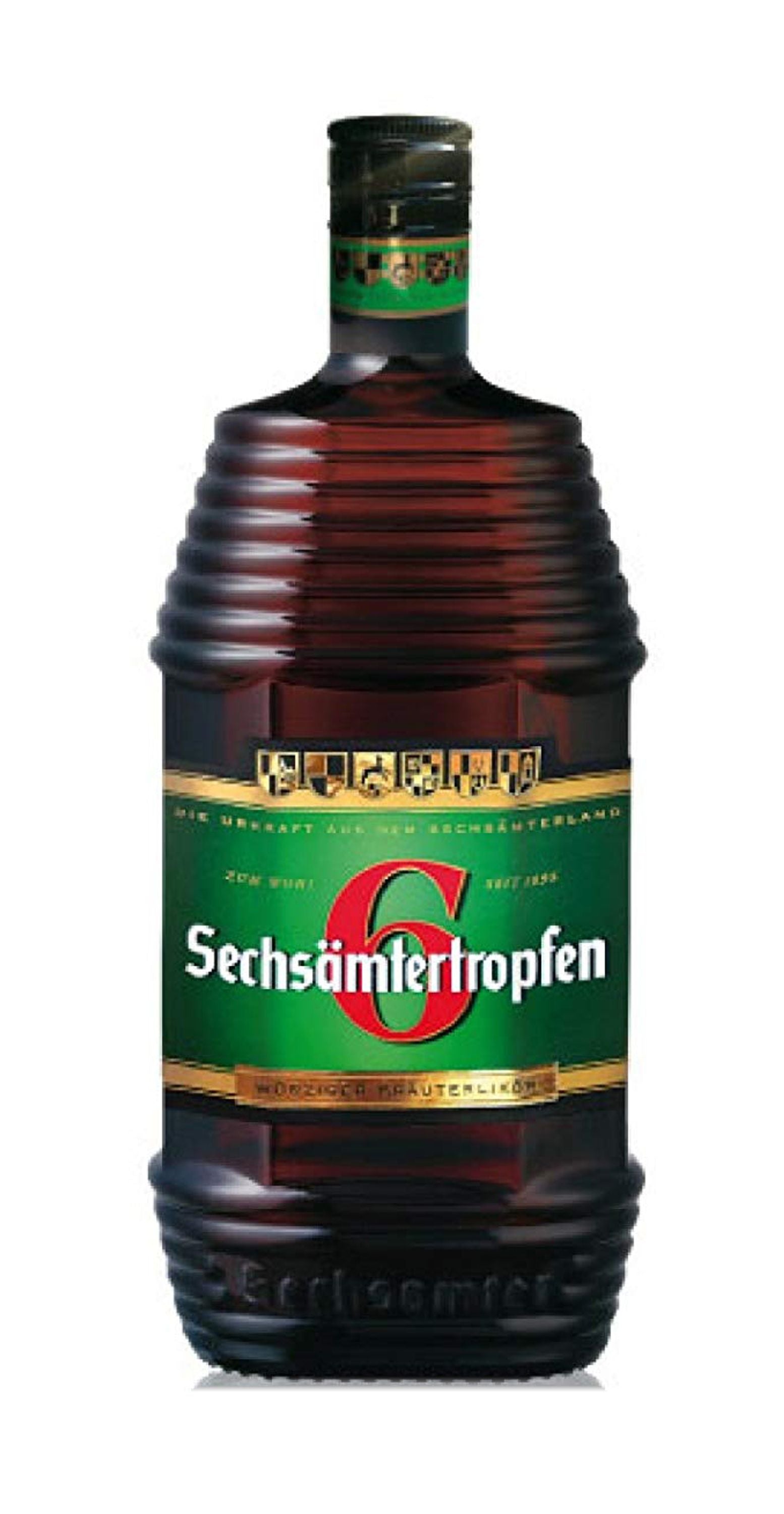 Sechsämtertropfen 0,7l alk. 33 til.-%, Kräuterlikör