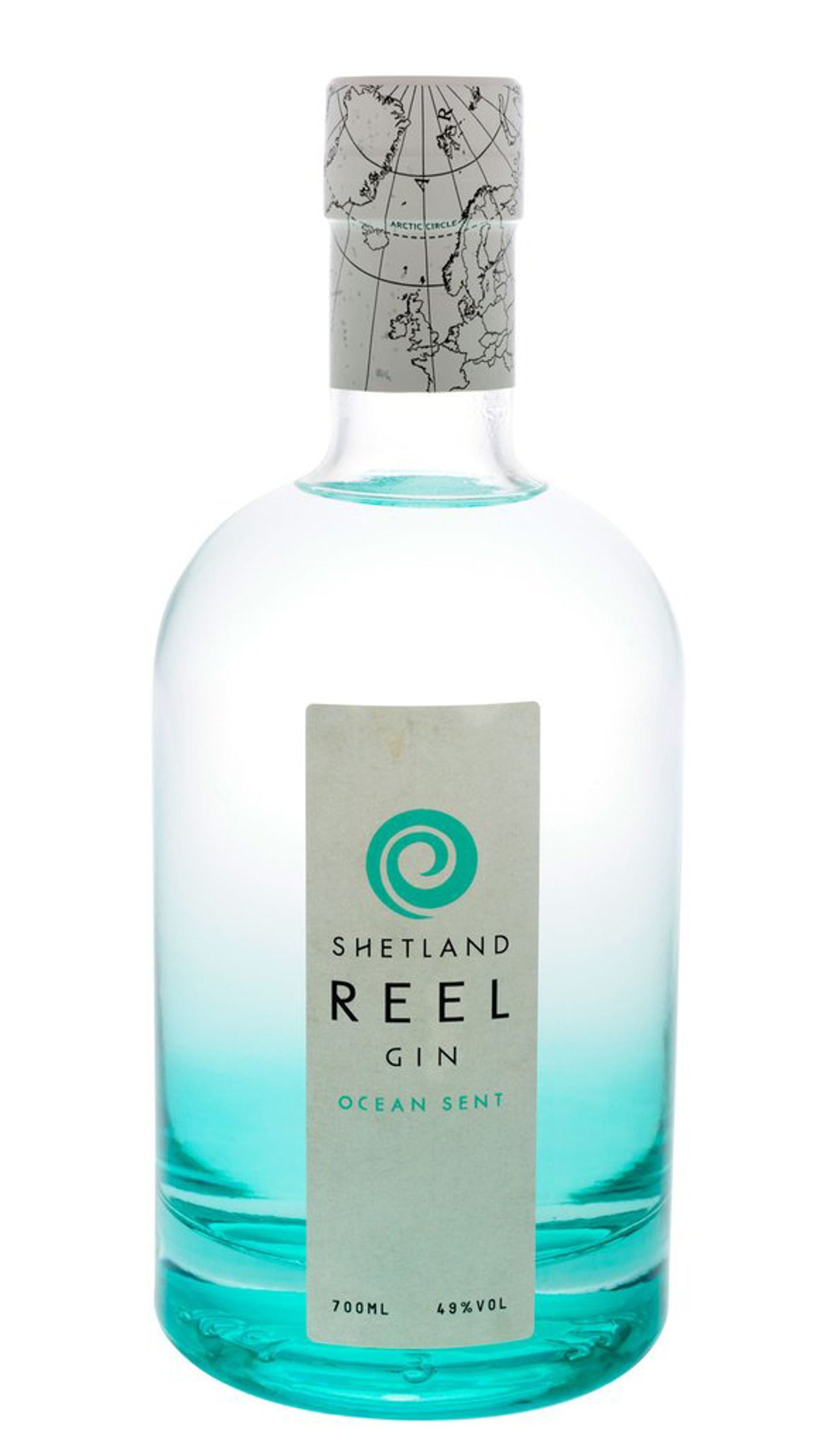 Shetland Reel Ocean Sent Gin 0,7l, alk. 49 til.-%, Gin Schottland