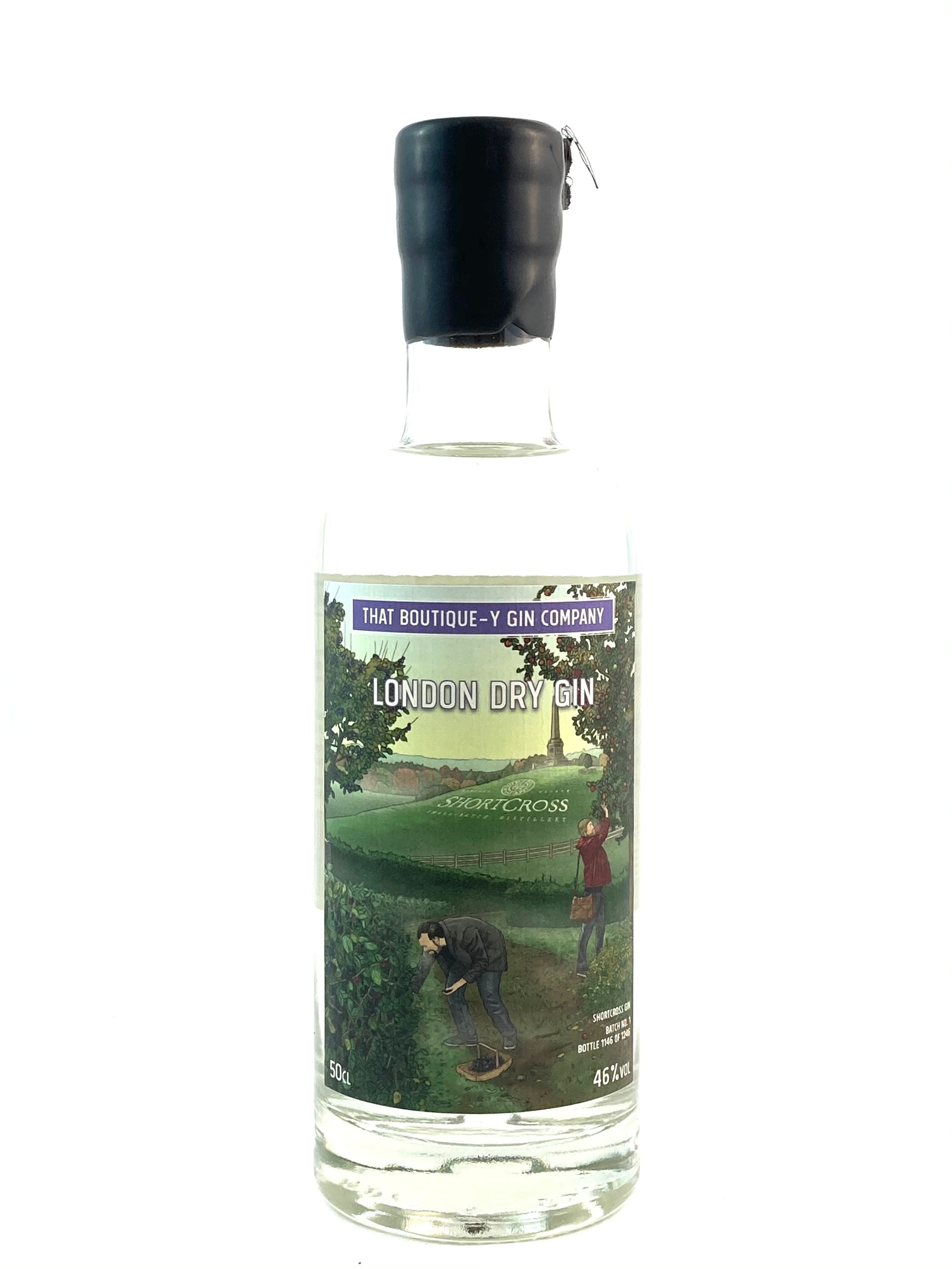 Shortcross London Dry Gin 0,5l Erä nro 1, alk. 46 tilavuus-%
