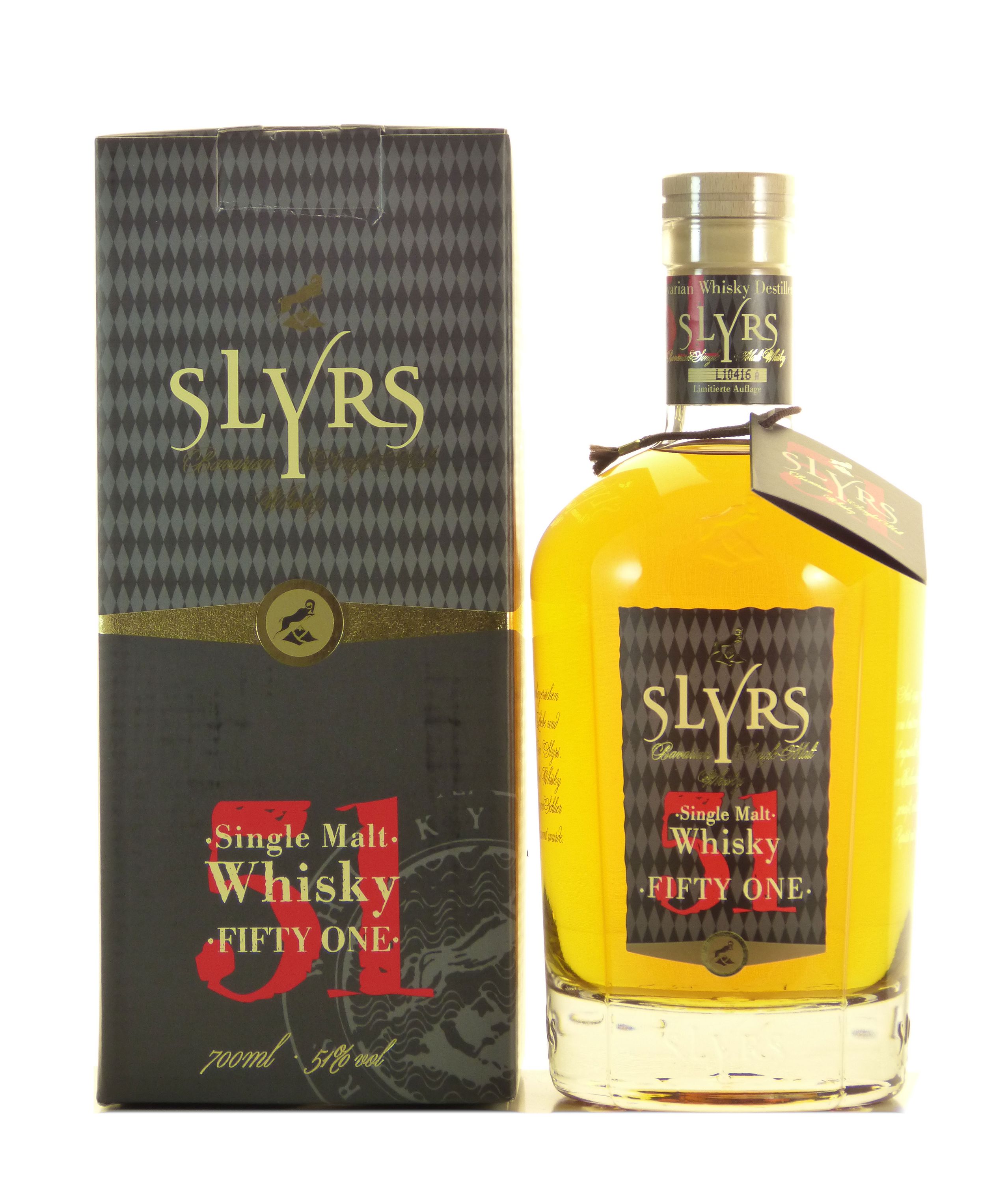 Slyrs Fifty One Single Malt Whisky 0,7l, alk. 51 tilavuus-%