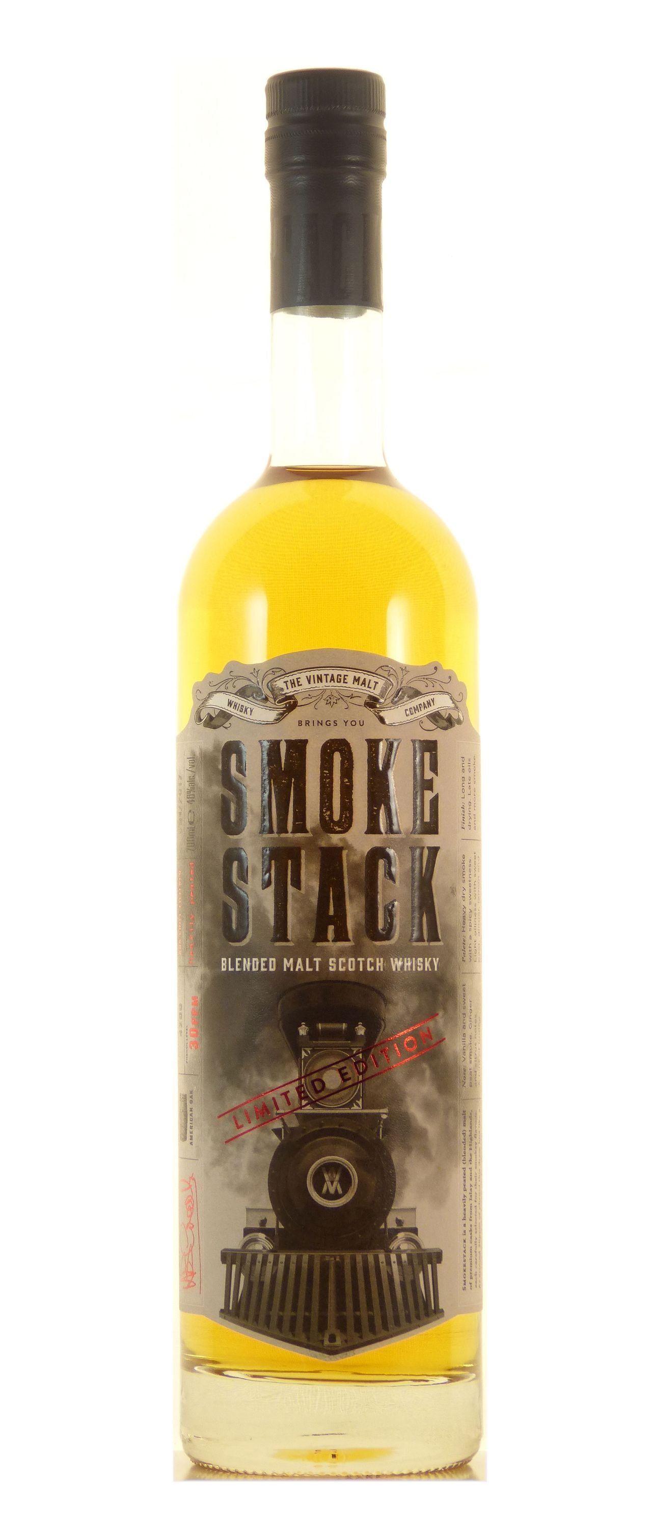 Smoke Stack Blended Malt Scotch Whisky 0,7l, alk. 46 tilavuus-%
