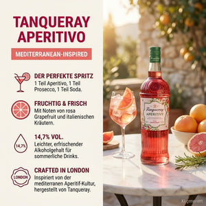 Tanqueray Aperitivo Pink Grapefruit - Split-Feature-Grafik