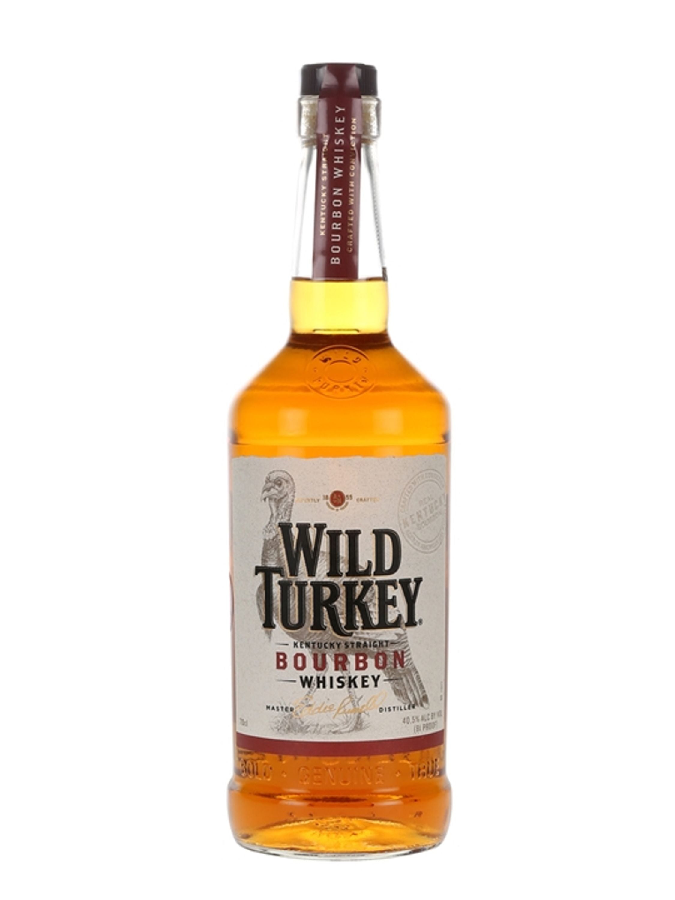 Wild Turkey Kentucky Straight Bourbon 0,7l, alk. 40,5 tilavuus-%