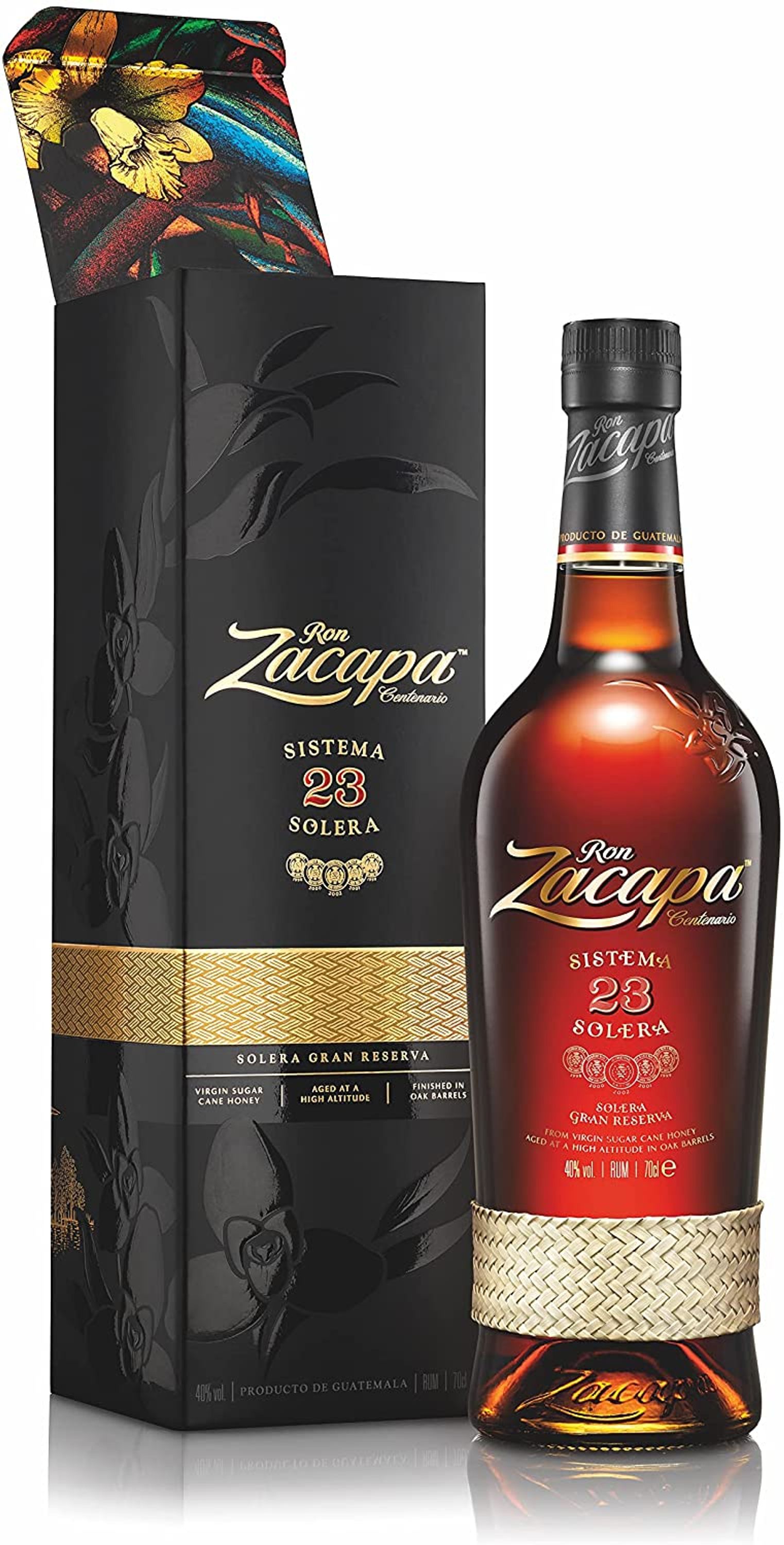 Ron Zacapa 23 Sistema Solera 0,7l, alk. 40 % tilavuudesta