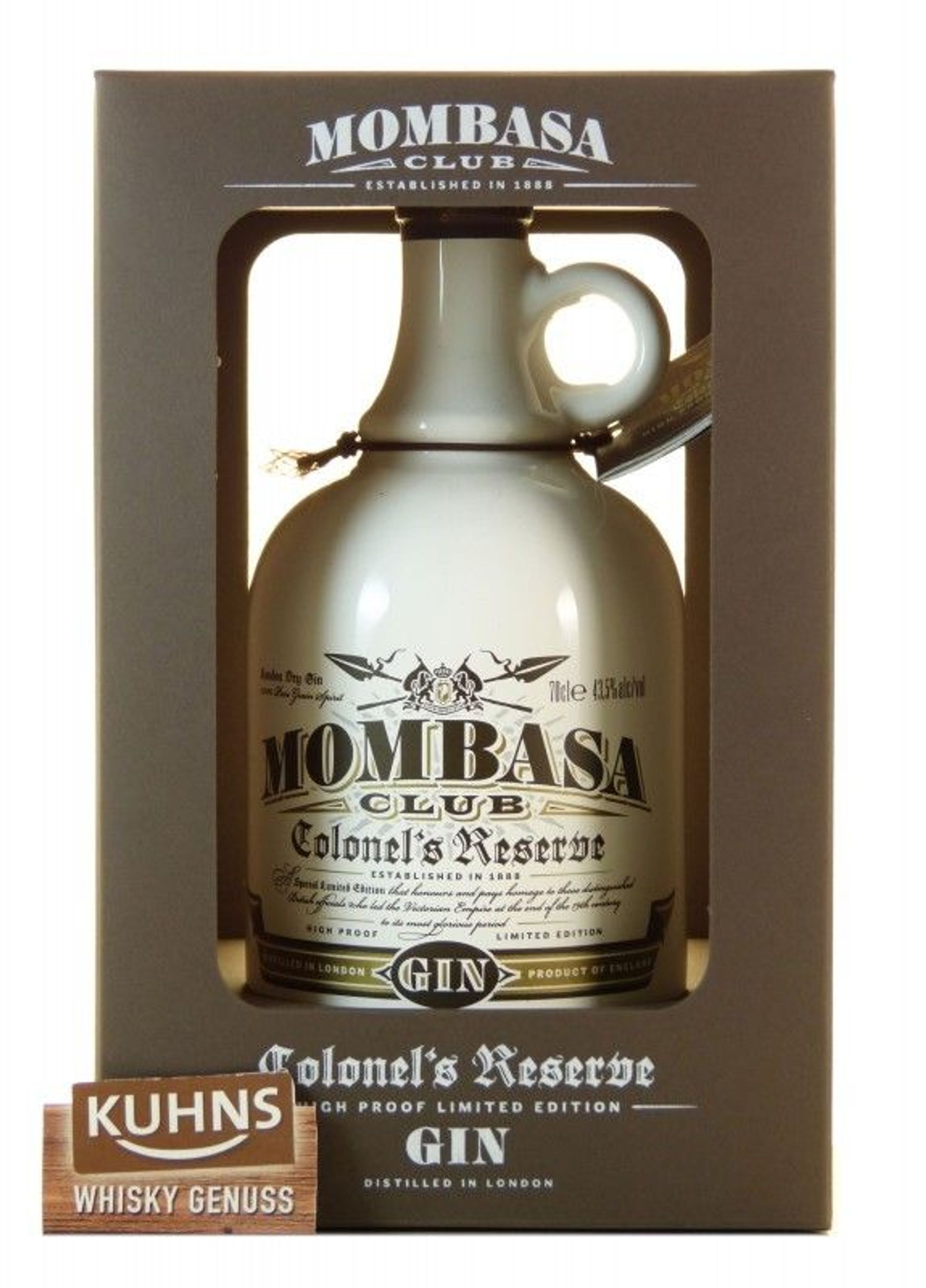 Mombasa Club Colonel's Reserve London Dry Gin 0,7l, alc. 43,5 Vol.-%