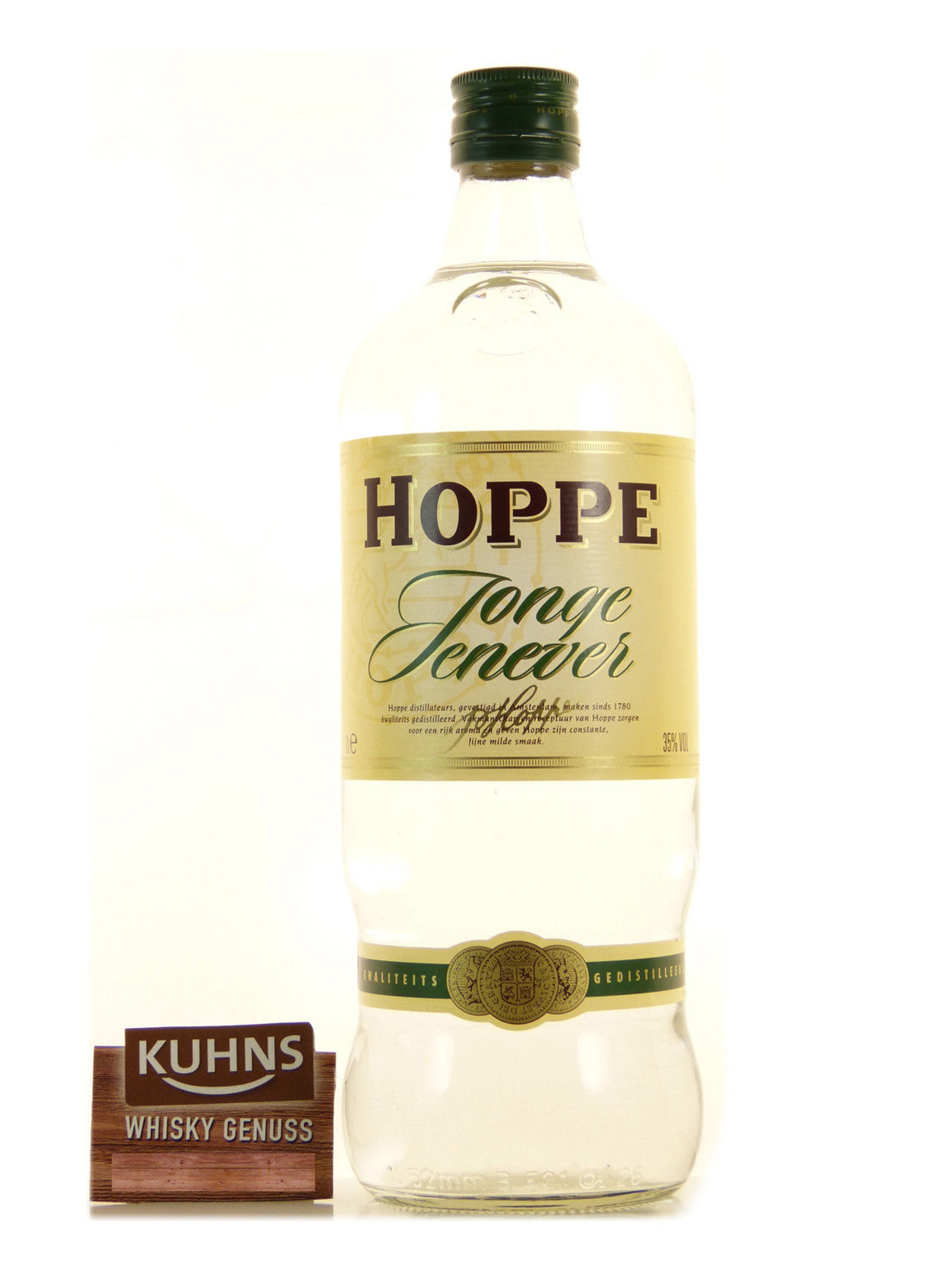 Hoppe Jonge Jenever Gin Niederlande 1,0l, alc. 35 Vol.-%