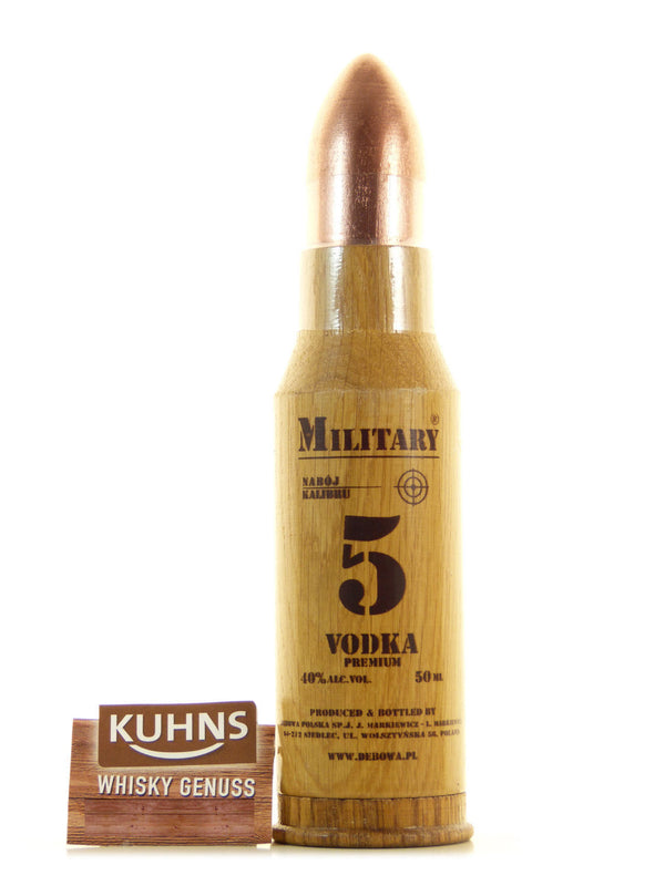 Debowa Military Vodka Miniature 0,05l, alk. 40 tilavuusprosenttia, vodka, Puola