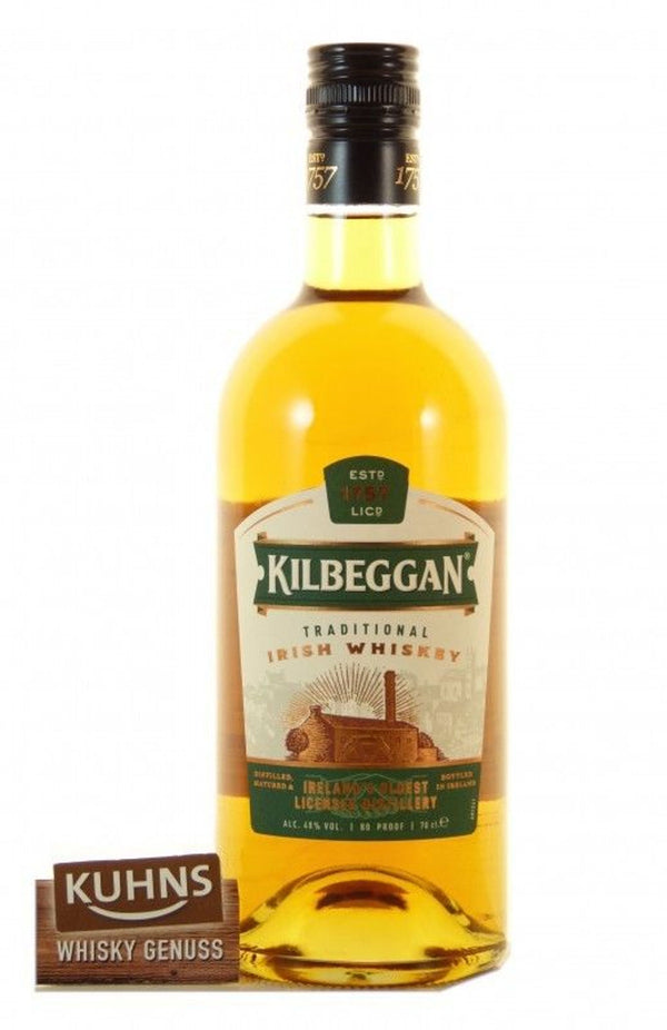 Kilbeggan Blended Irish Whiskey 0.7l, alc. 40 Vol.-%