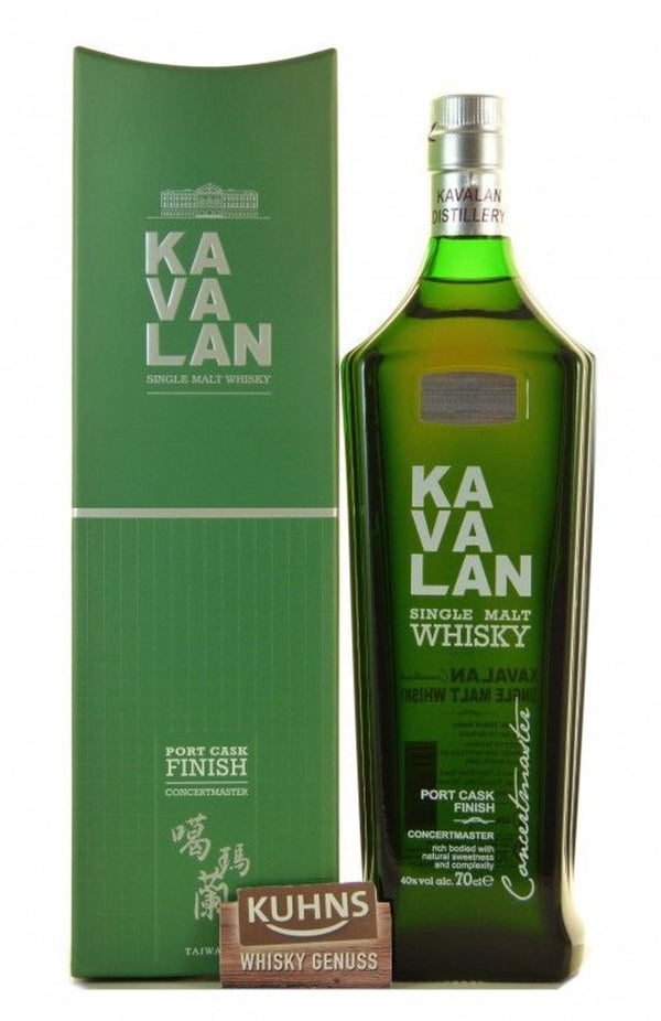 Kavalan Concertmaster Port Cask Finish 0,7l, alk. 40 % tilavuudesta