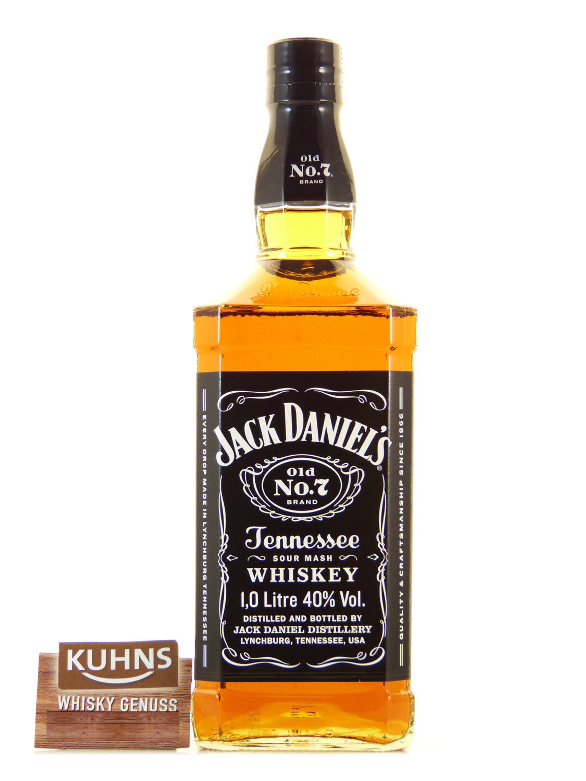 Jack Daniel's Old No.7 Tennessee Whiskey 1,0l alc. 40 Vol.-%