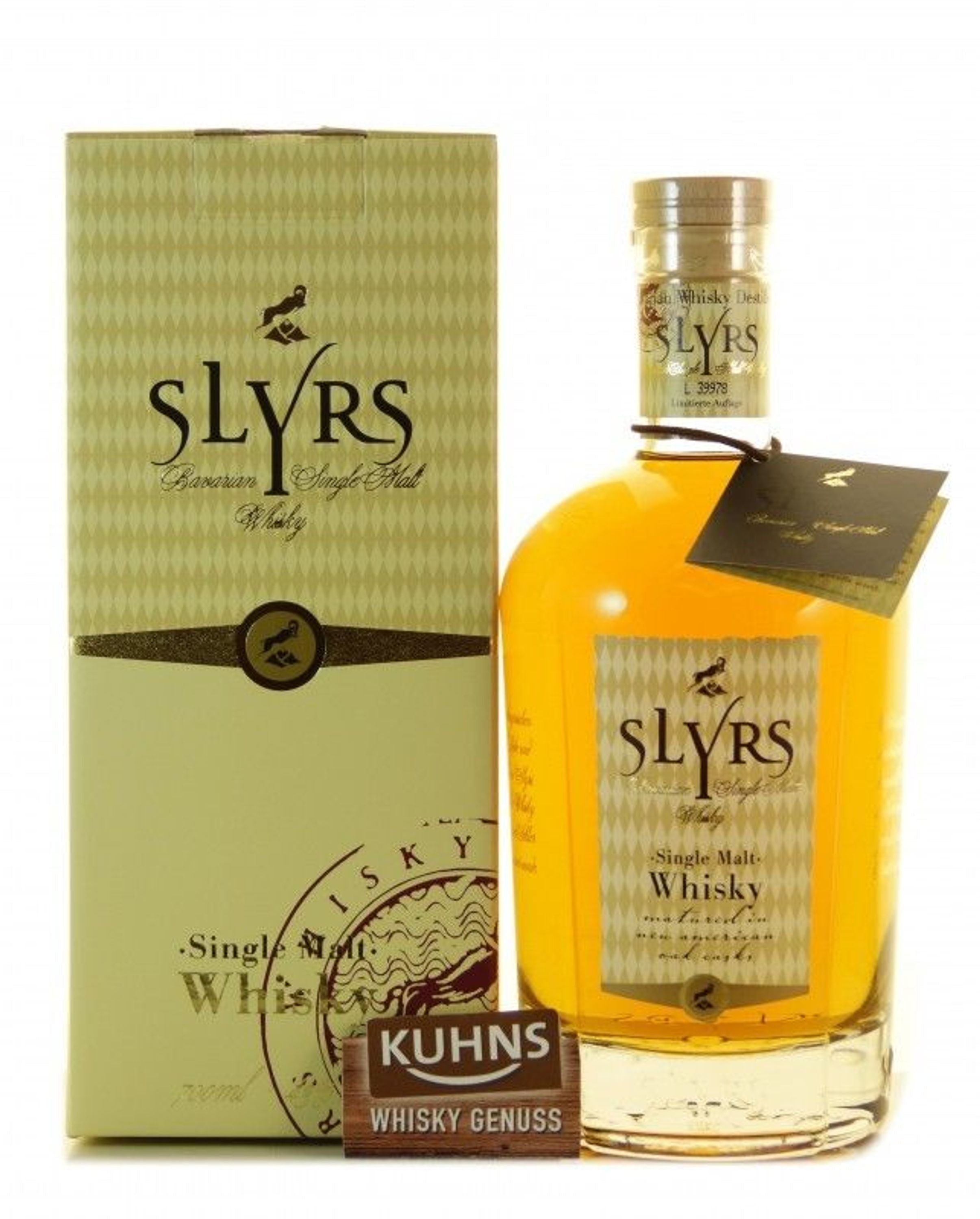 Slyrs Classic Bavarian Single Malt Whisky 0,7l, 43 Vol.-%