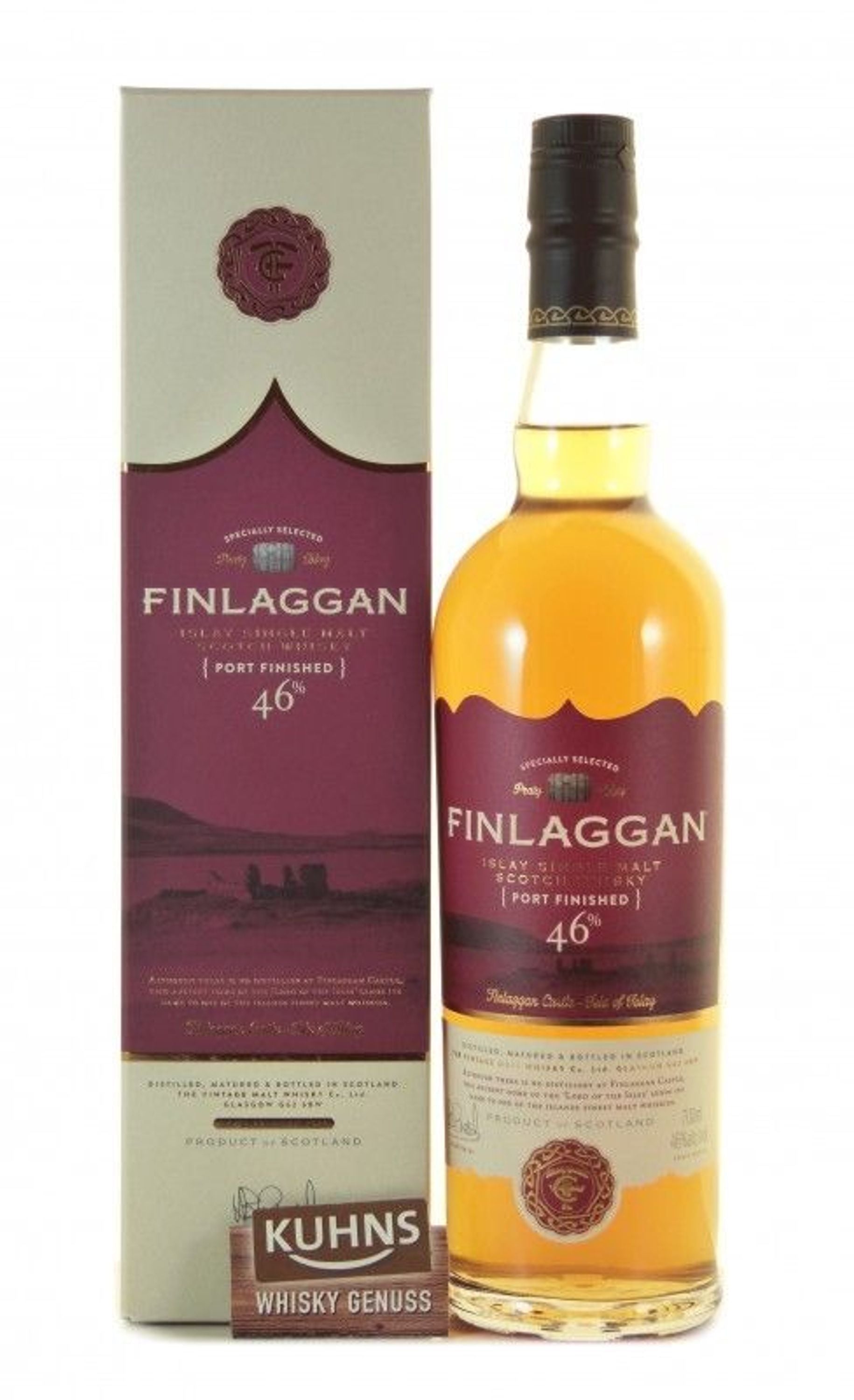 Finlaggan Port Finished Islay Single Malt Scotch Whisky 0,7l, alc. 46 Vol.-%
