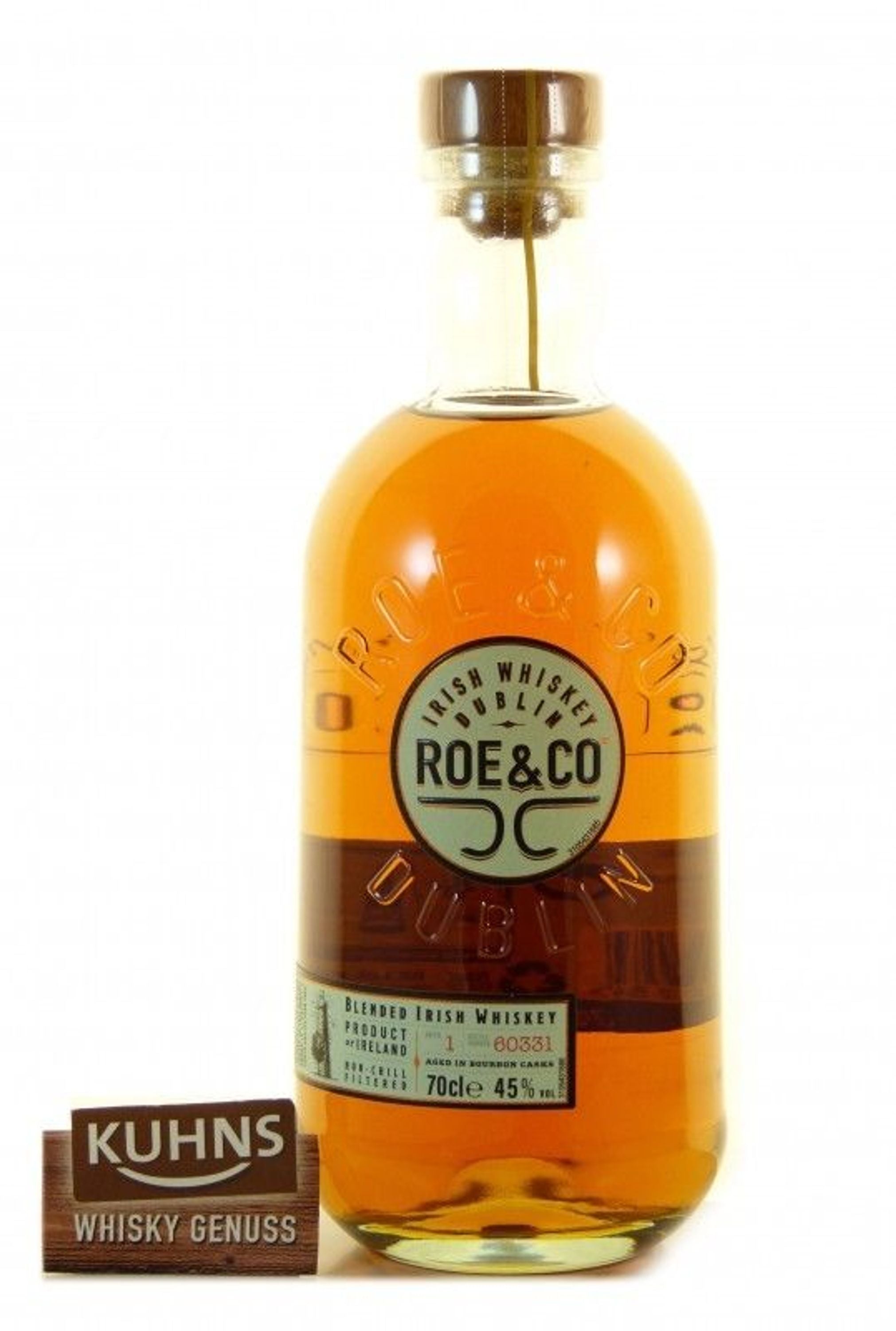 Roe &amp; Co Blended Irish Whisky 0,7l, alk. 45 tilavuusprosenttia