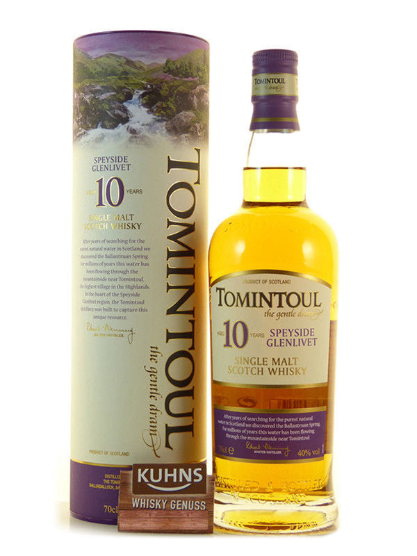 Tomintoul 10 Jahre 0,7l, alc. 40 Vol.-%