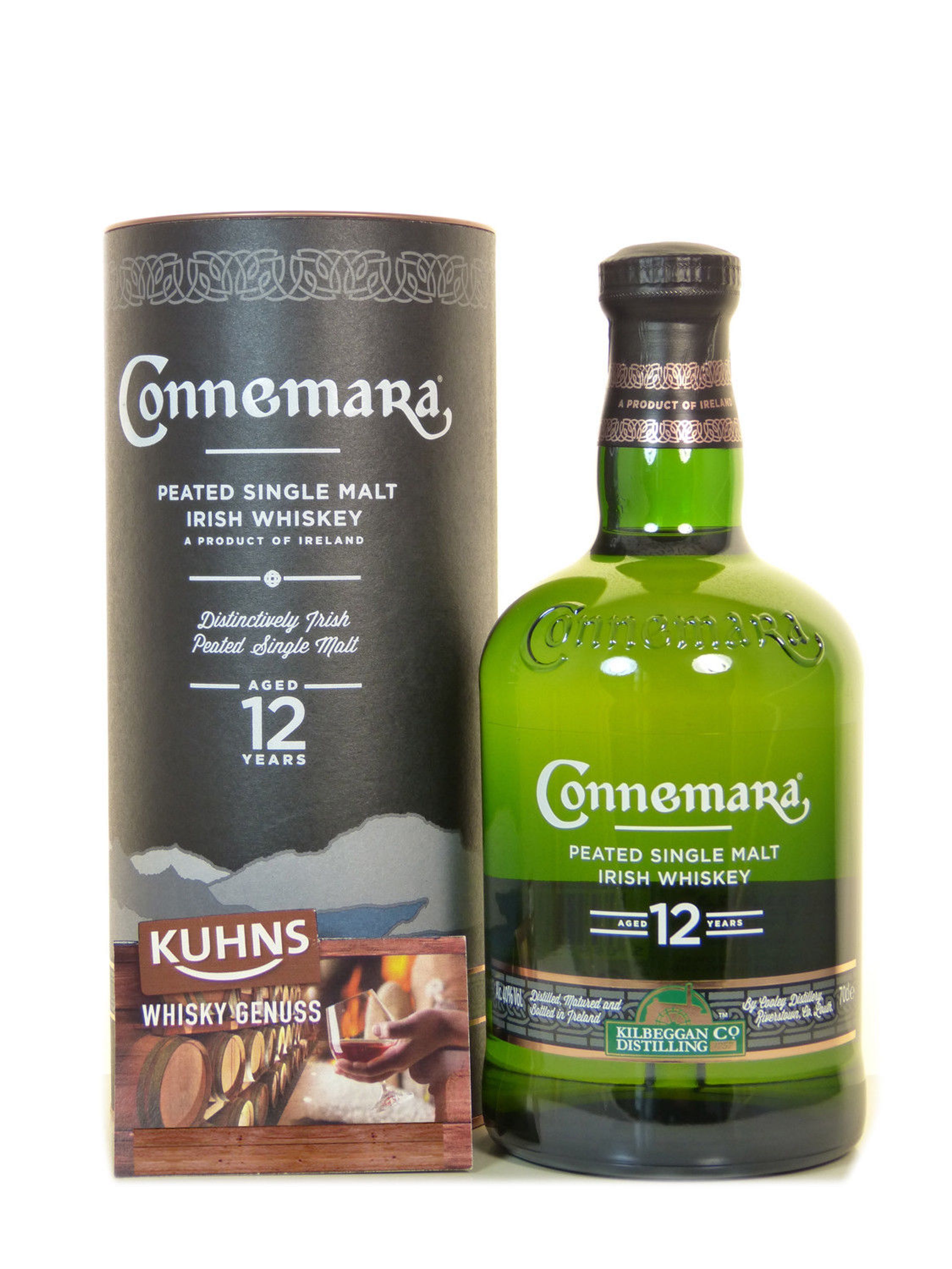 Connemara 12 Years Single Malt Irish Whisky 0,7l, alk. 40 % tilavuudesta