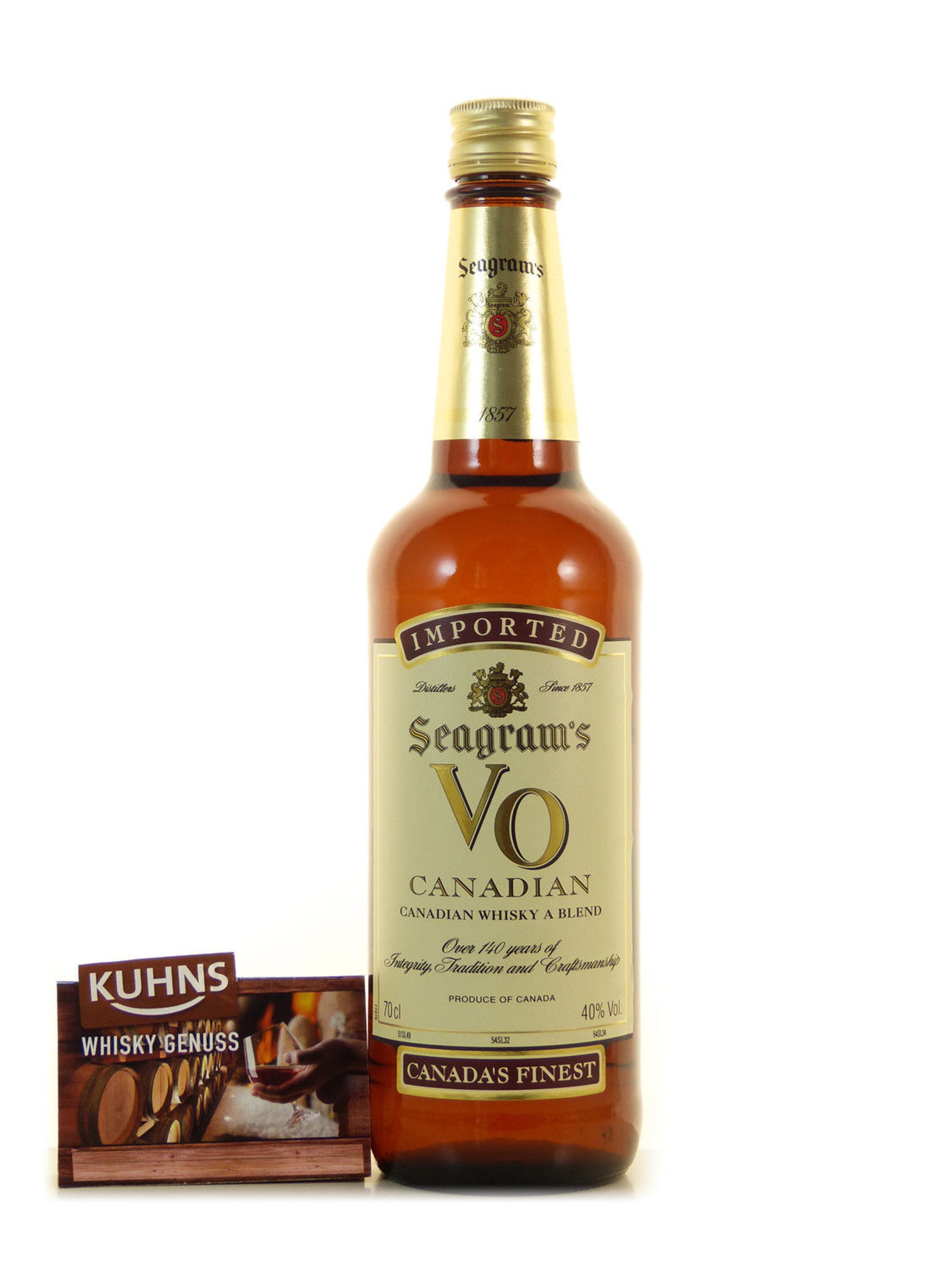 Seagramin VO Canadian Whisky 0,7l, alk. 40 % tilavuudesta