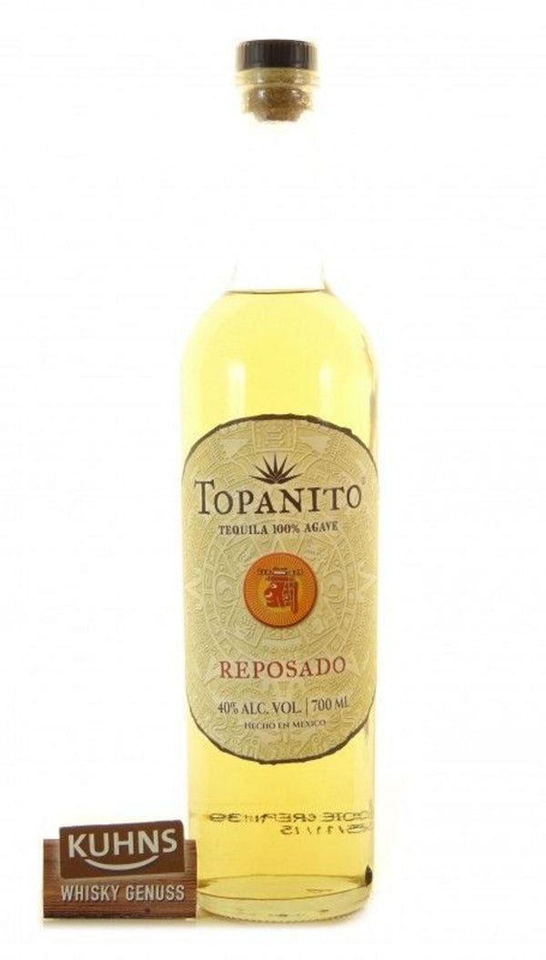 Topanito Tequila Reposado 0.7l, alc. 40% by volume, Tequila Mexico