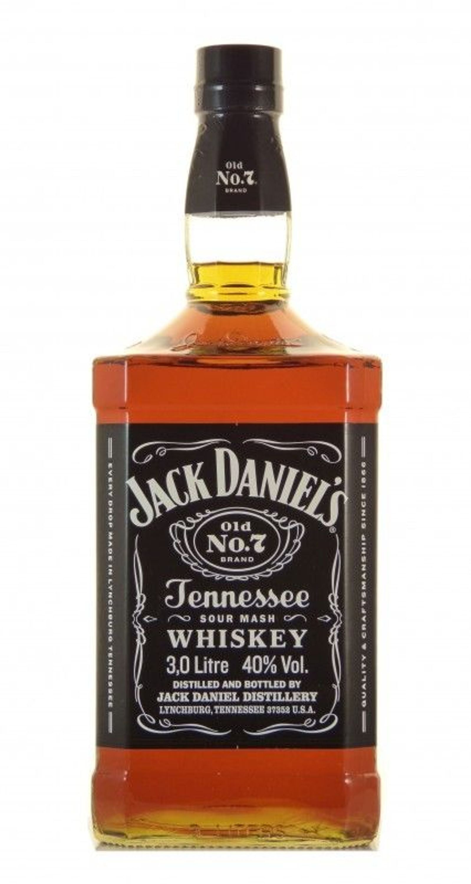 Jack Daniel’s Old No.7 Tennessee Whiskey 3.0l alc. 40 Vol.-%