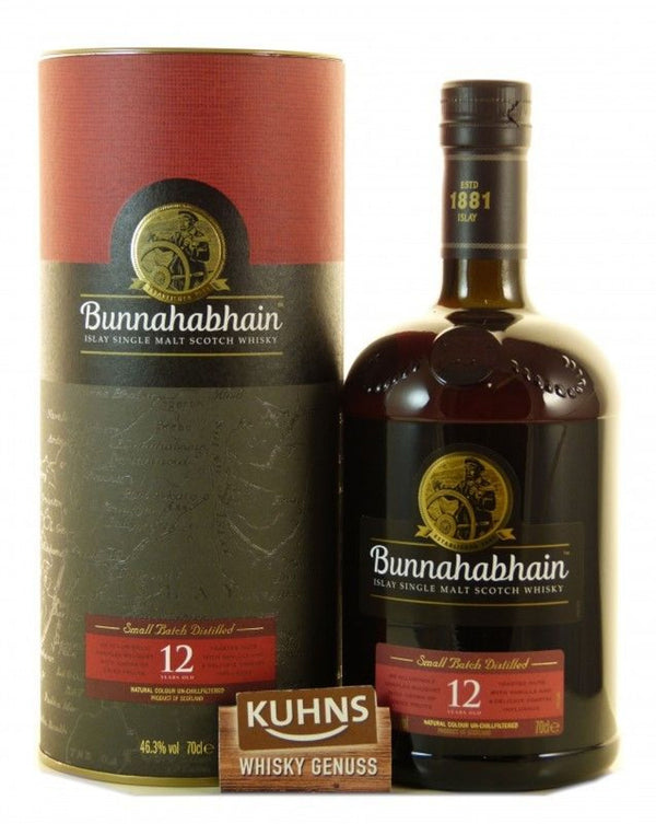 Bunnahabhain 12 years 0.7l, alc. 46.3 Vol.-%