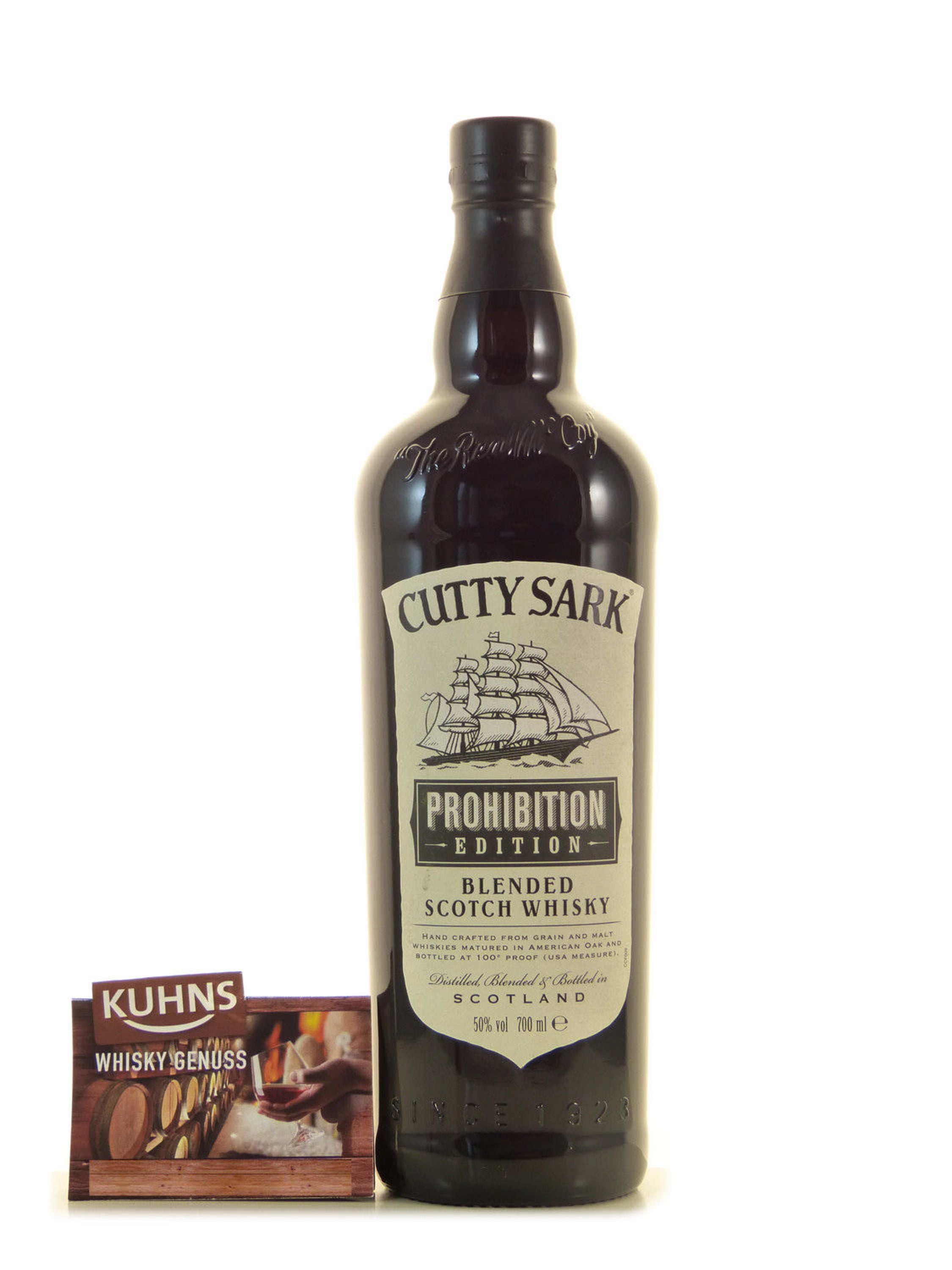 Cutty Sark Prohibition Edition Blended Scotch Whisky 0,7l, alc. 50 Vol.-%