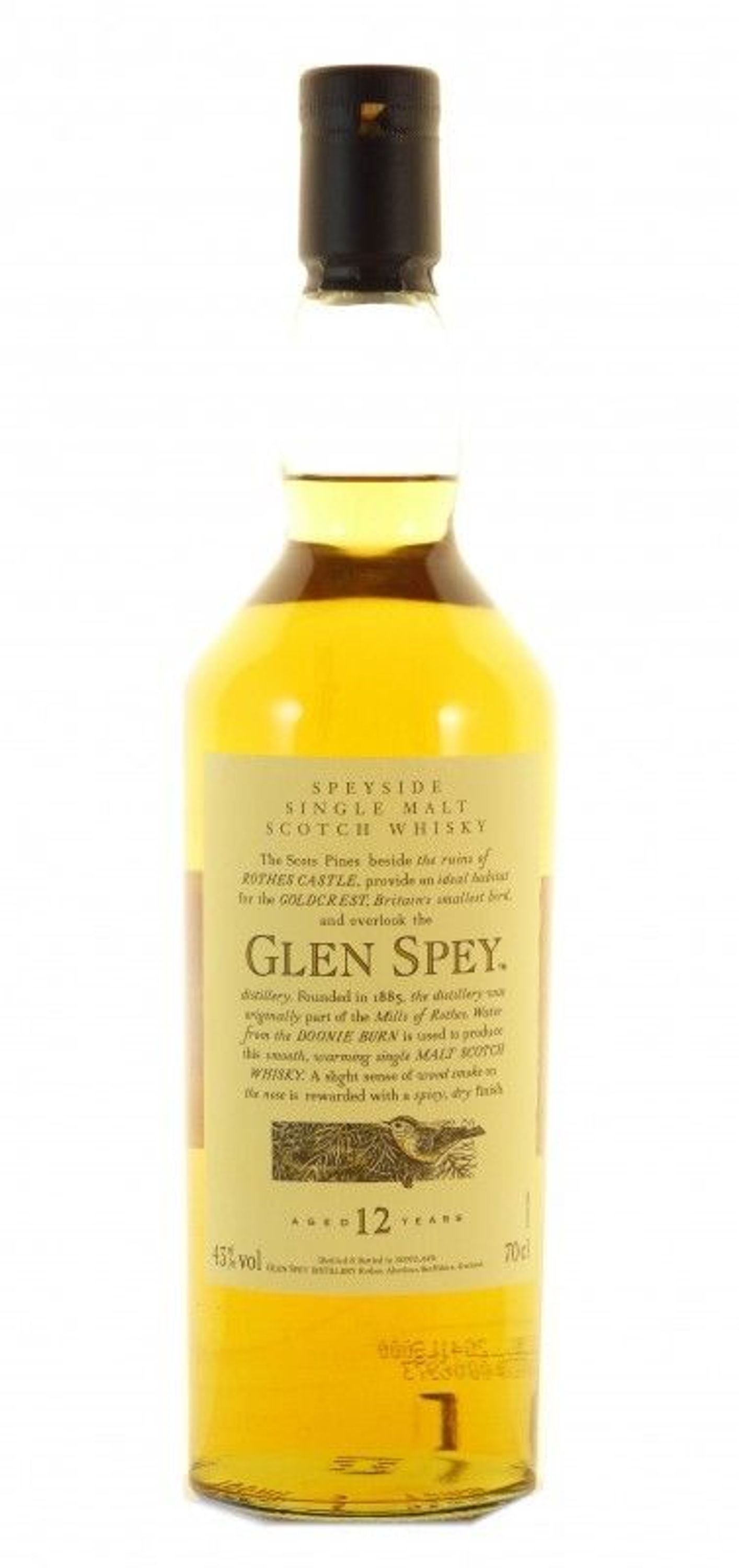 Glen Spey 12 Jahre Flora & Fauna Speyside Single Malt Scotch Whisky 0,7l, 43 Vol.-%