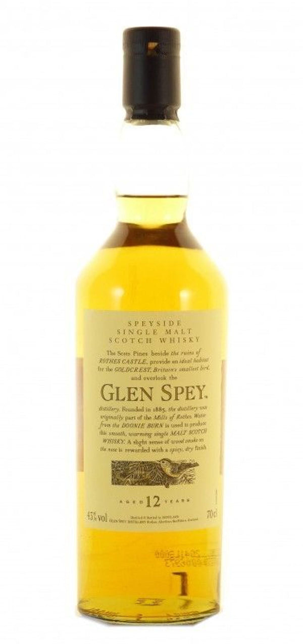 Glen Spey 12 vuotta Flora &amp; Fauna 0,7l, alk. 43 tilavuusprosenttia.