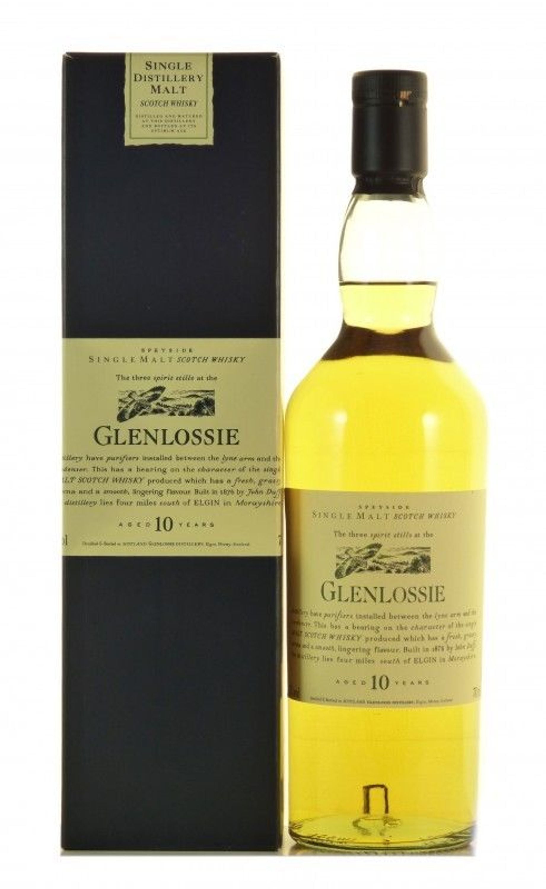 Glenlossie 10 Years Flora &amp; Fauna Speyside Single Malt Scotch Whisky 0,7l, 43 % vol.