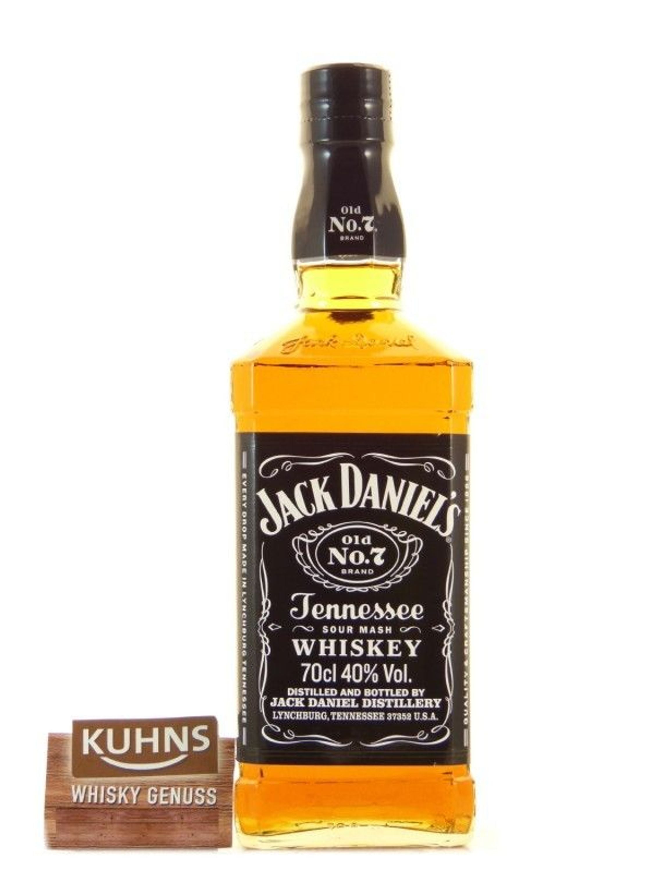 Jack Daniel's Old No.7 Tennessee Whisky 0,7l alk. 40 % tilavuudesta
