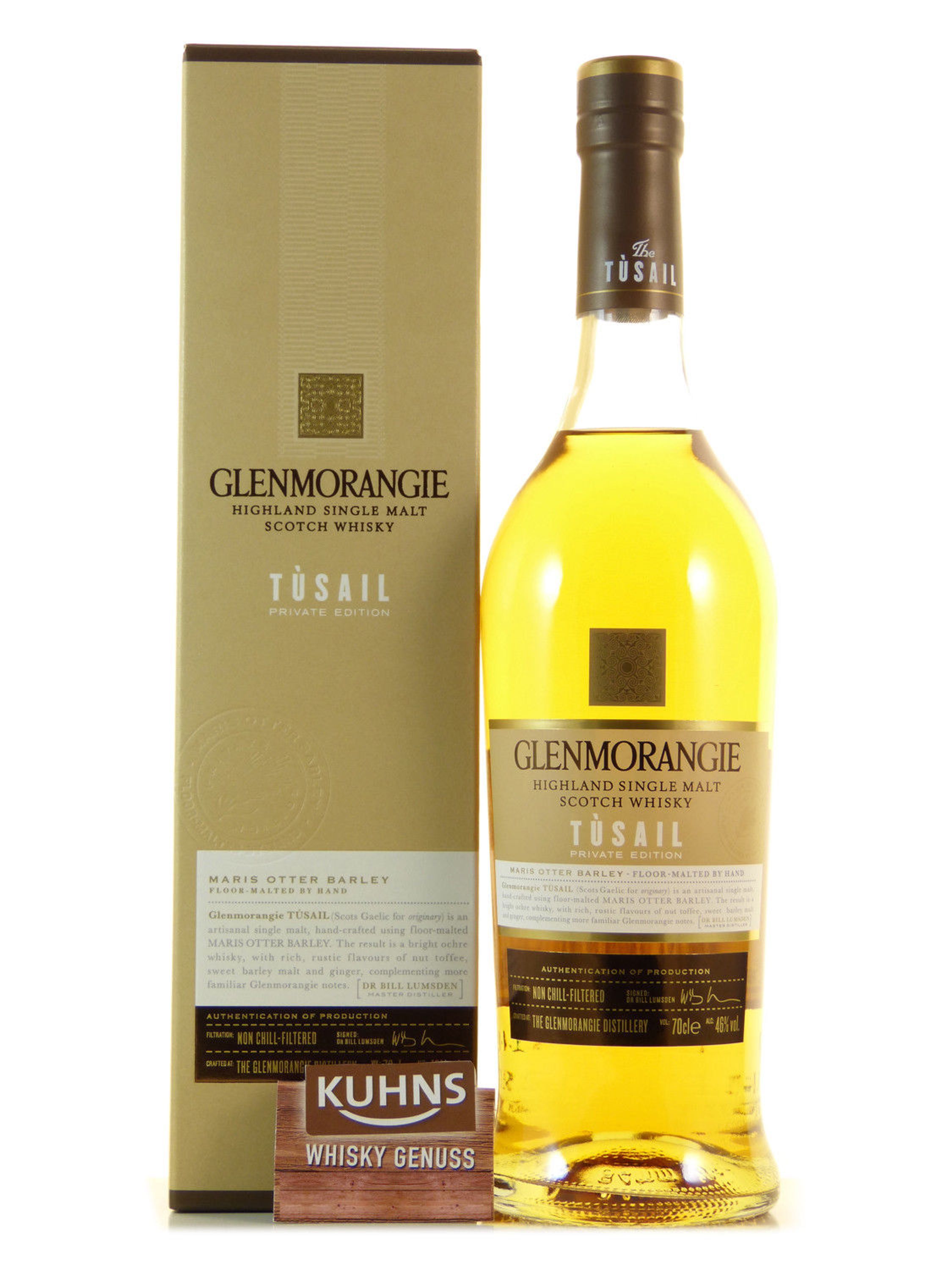 Glenmorangie Tùsail Highland Single Malt Scotch Whiskey 0.7l, alc. 46% by volume