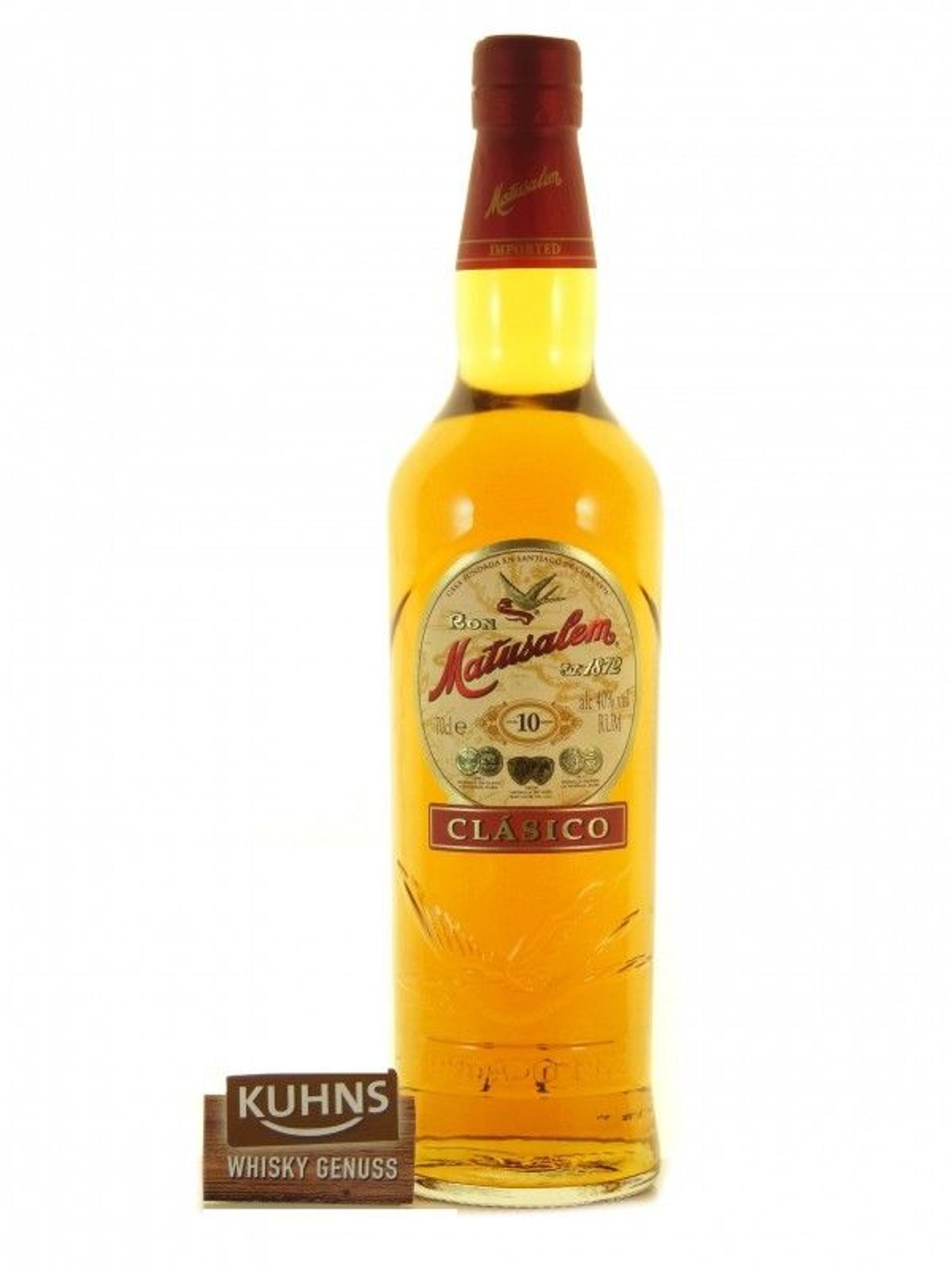 Matusalem Clasico 10 Years Rum Dominican Republic 0.7l, alc. 40% by volume
