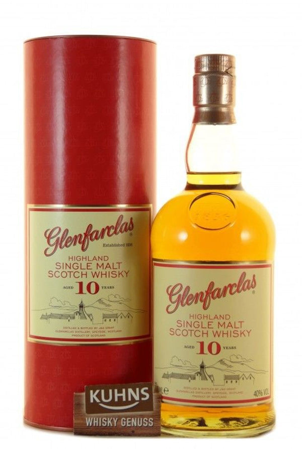 Glenfarclas 10 vuotta 0,7l, alk. 40 % tilavuudesta