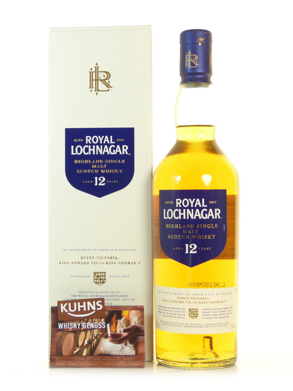 Royal Lochnagar 12 Jahre Highland Single Malt Scotch Whisky 0,7l, alc. 40 Vol.-%