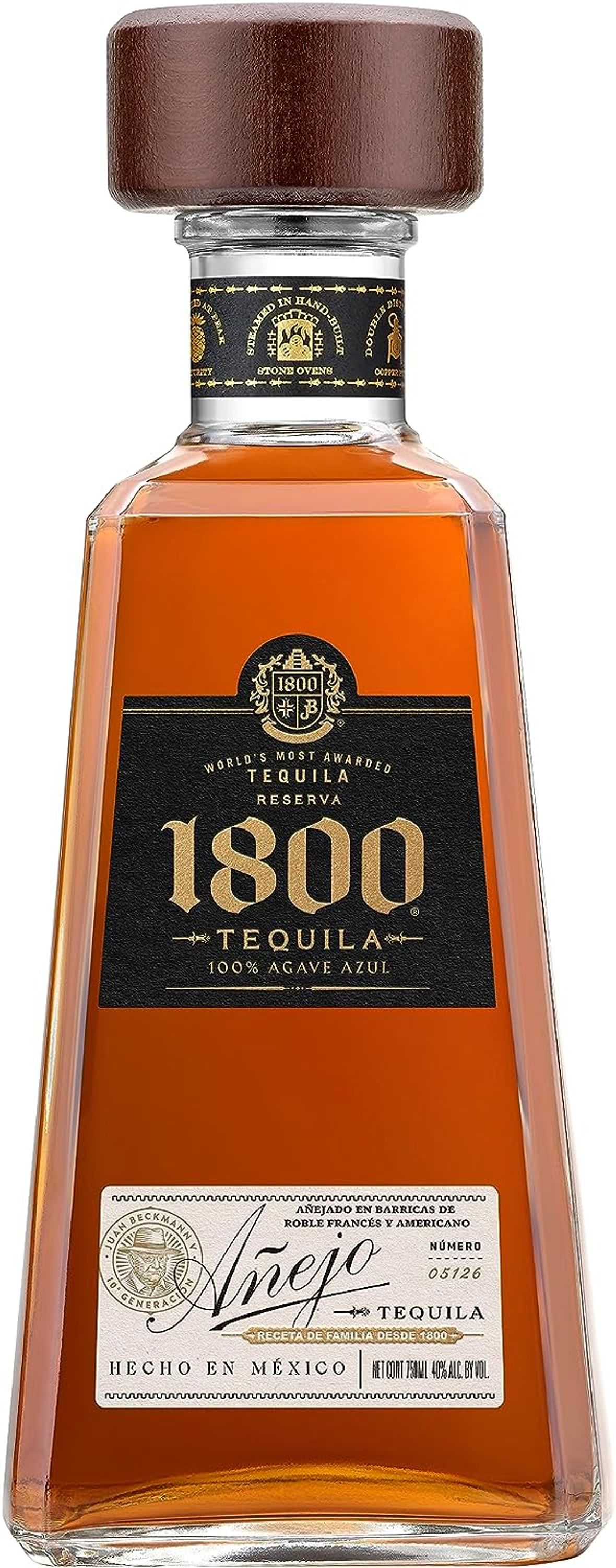 Tequila Reserva 1800 Anejo 0,7l, alk. 38 tilavuusprosenttia, Tequila Mexico