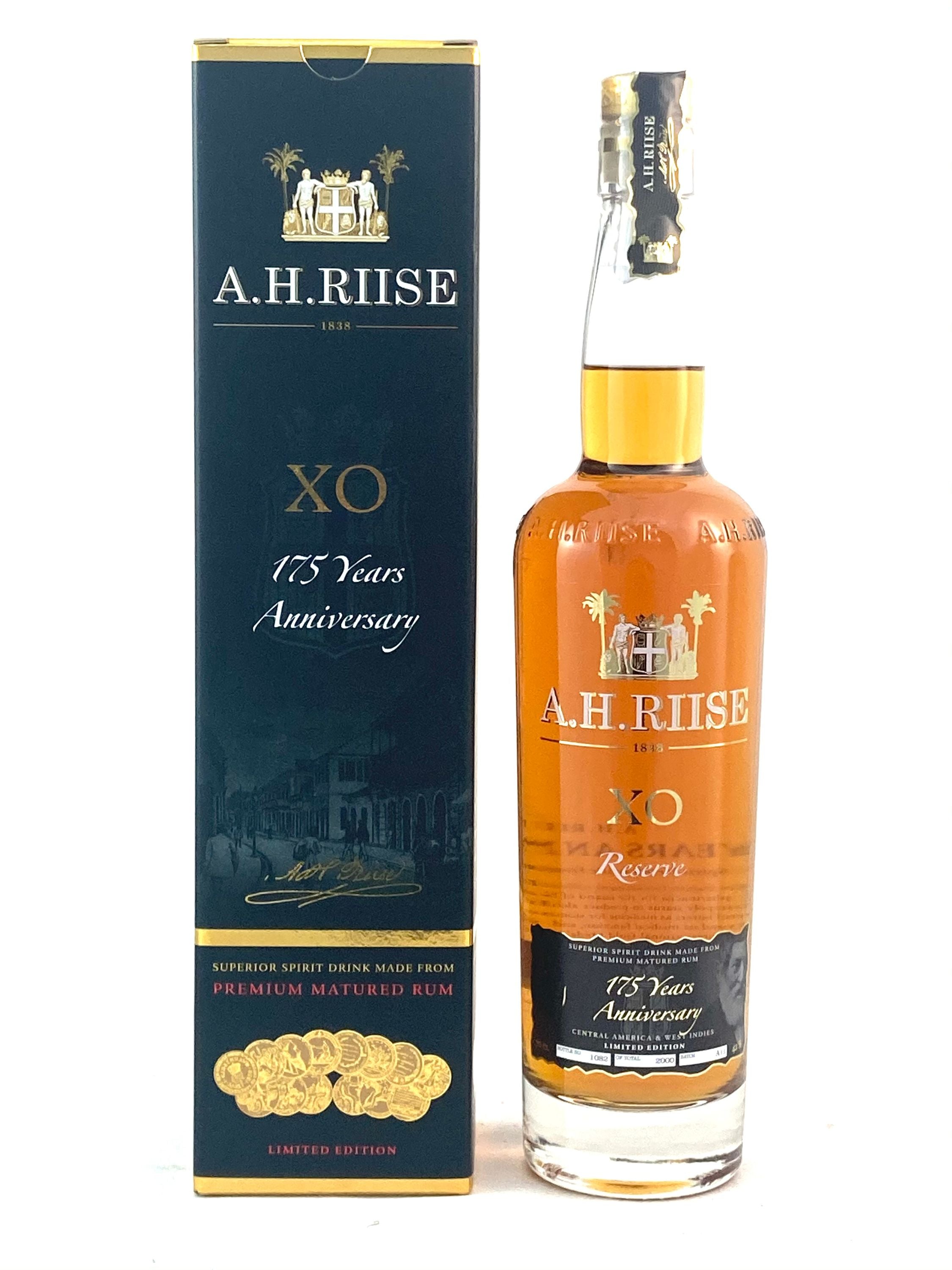 A.H. Riise XO 175 Anniversary Rum 0,7l, alc. 42 Vol.-%
