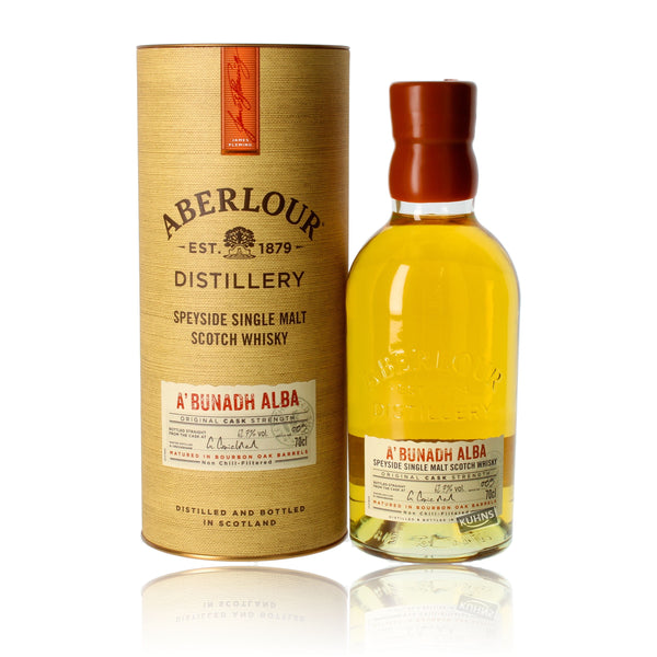 Aberlour A'bunadh Alba 0,7l, alk. 62,7 tilavuusprosenttia.