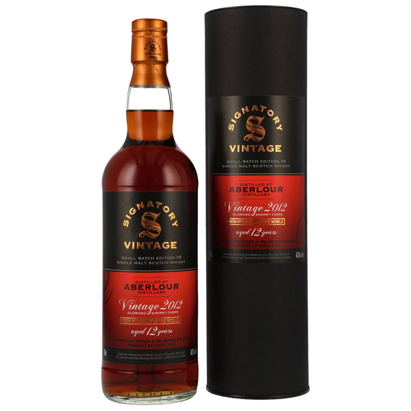 Aberlour 2012 12 vuotta allekirjoittaja 0,7l, alk. 48,2 tilavuusprosenttia.