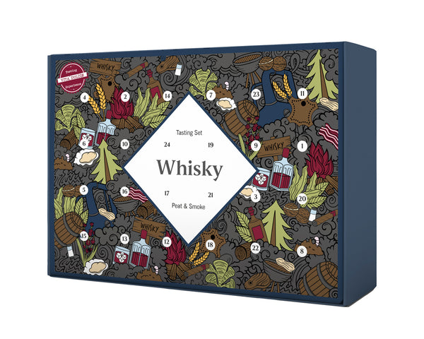 Whiskey Advent calendar Peat &amp; Smoke 24x0.02l