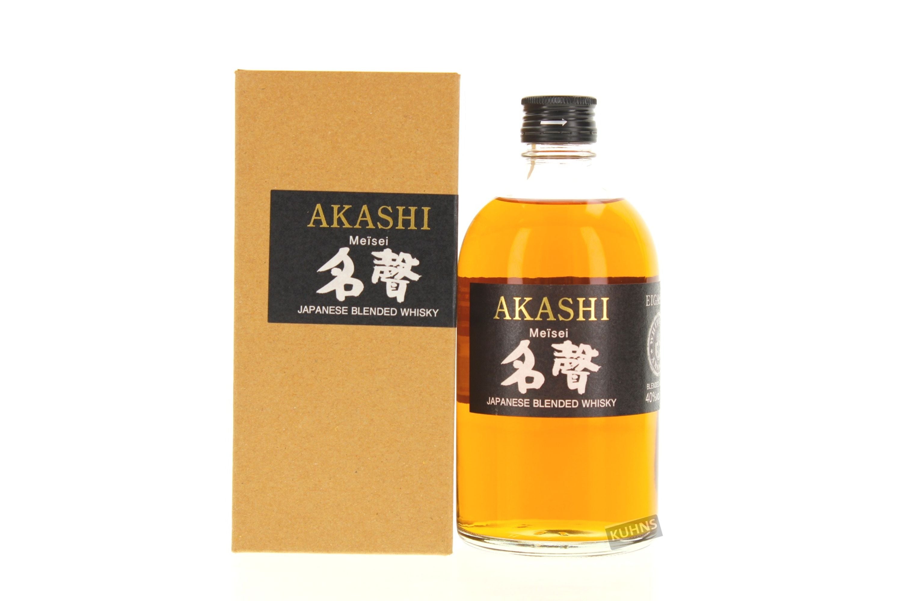 Akashi Meisei 0,5l, alk. 40 tilavuusprosenttia, Japan Blended Whisky
